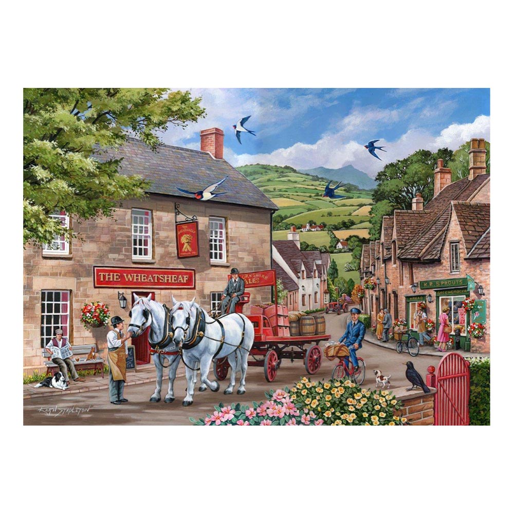 Pulling Their Weight BIG 500 Puzzle (3 Years +)