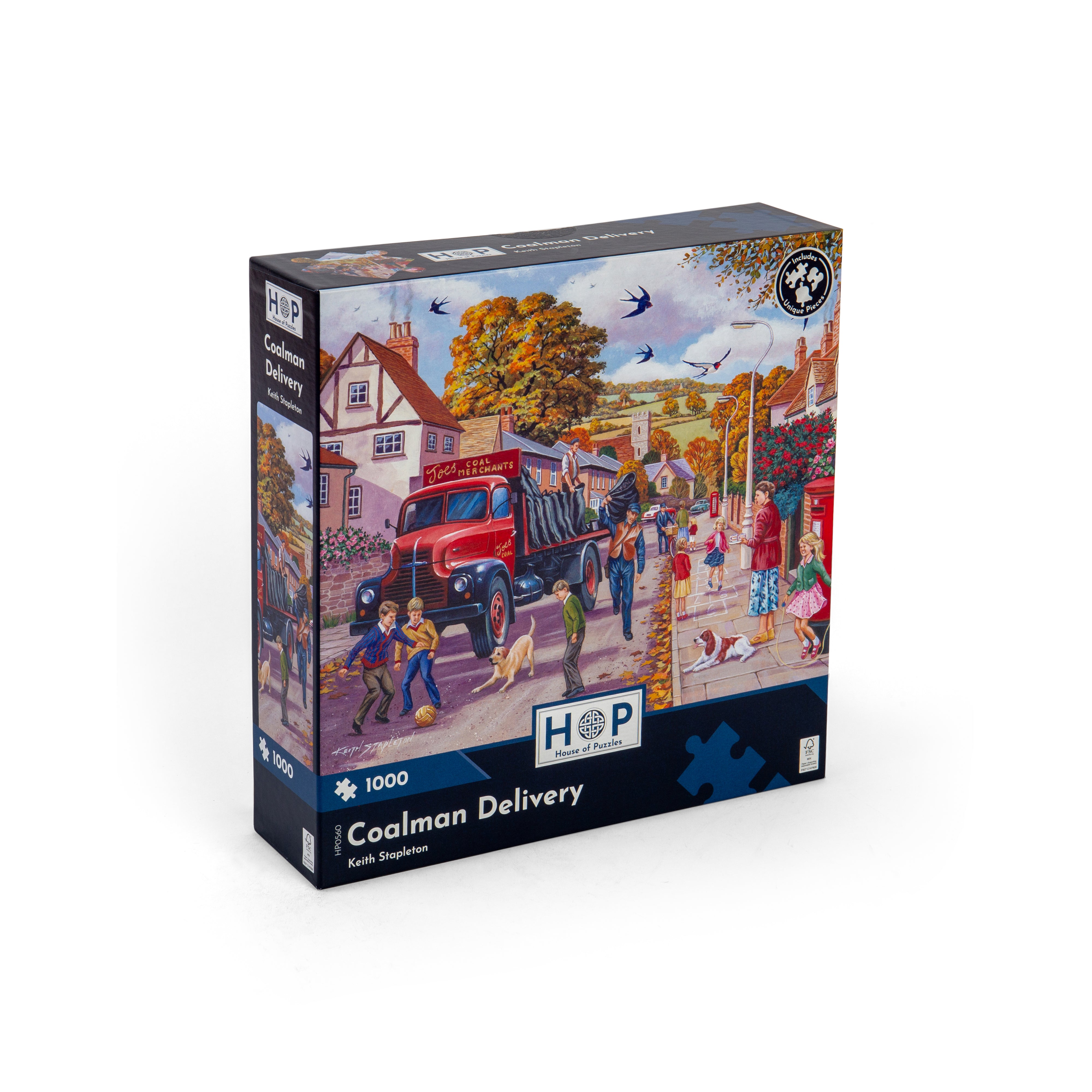 Coalman Delivery 1000 Piece Puzzle (3 Years +)