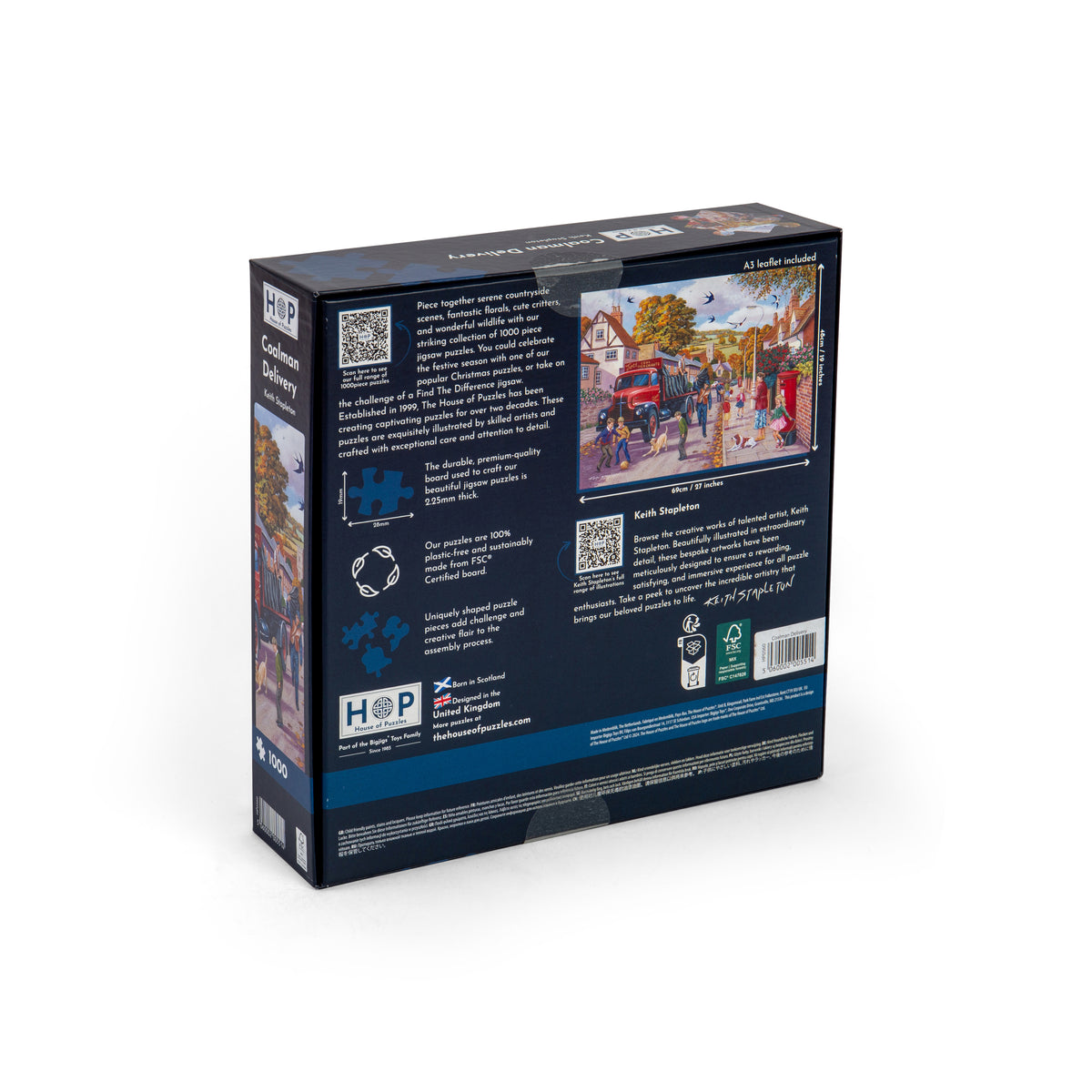 Coalman Delivery 1000 Piece Puzzle (3 Years +)