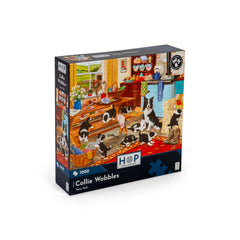 Collie Wobbles 1000 Piece Puzzle (3 Years +)