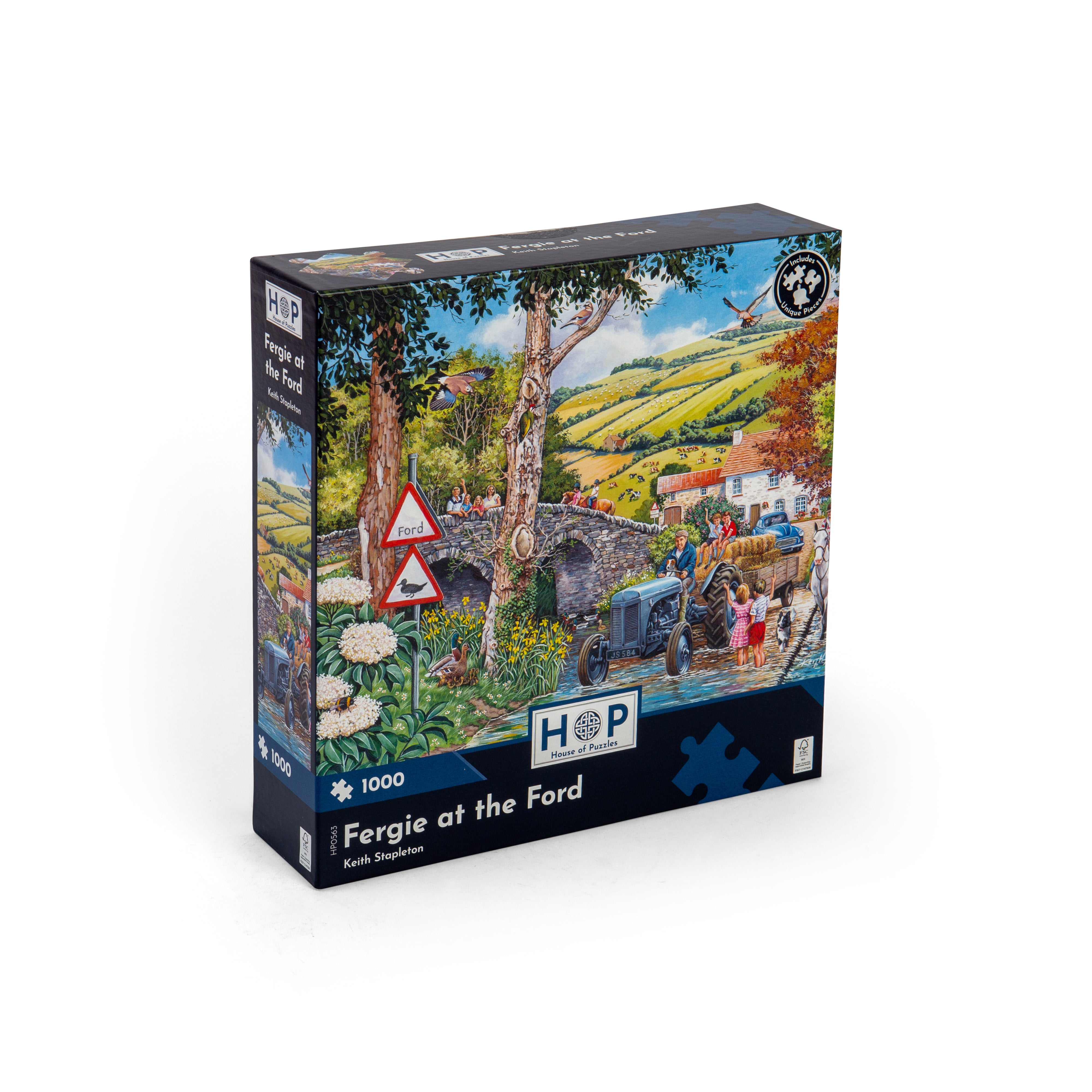 Fergie At The Ford 1000 Piece Puzzle (3 Years +)