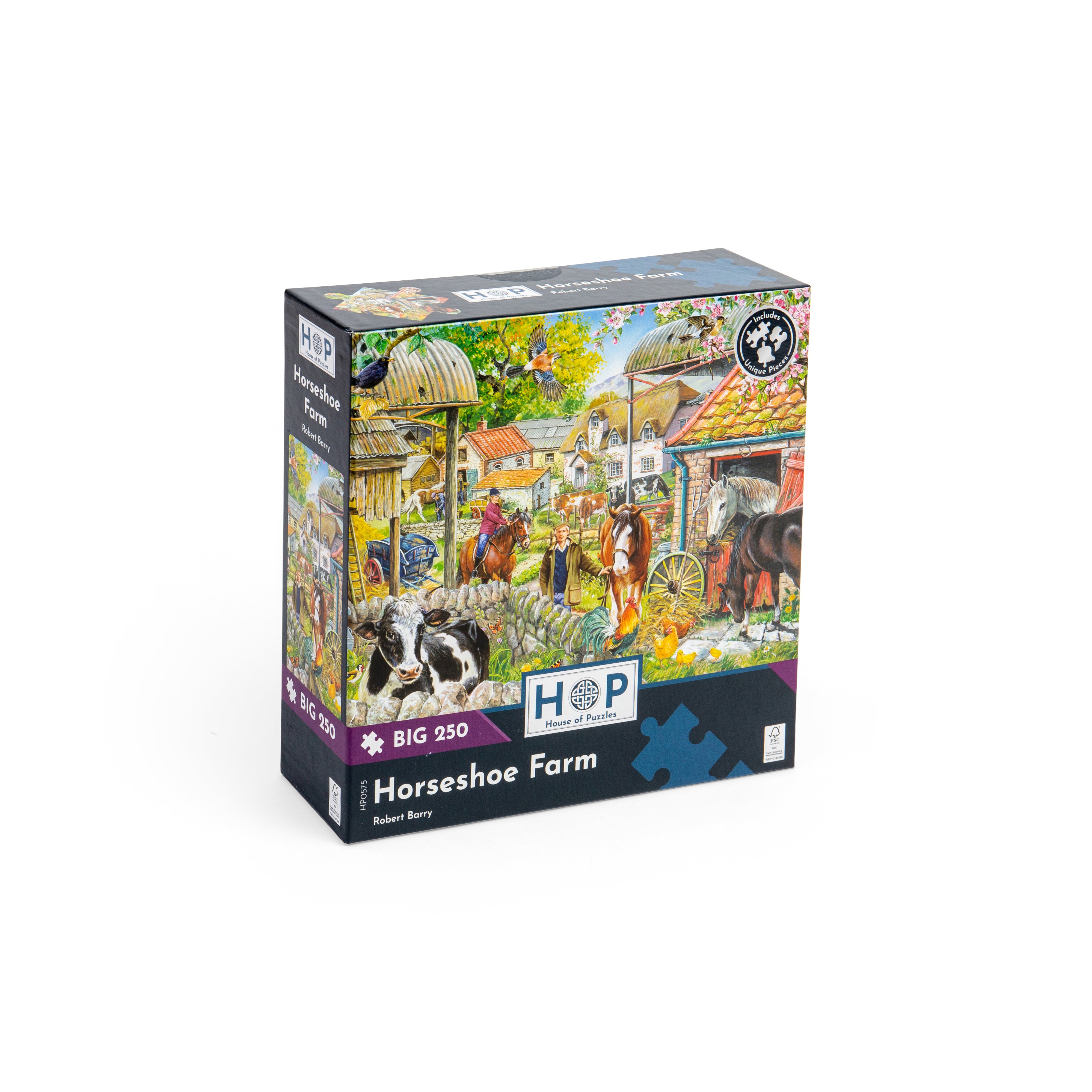 Horseshoe Farm BIG 250 Puzzle (3 Years +)
