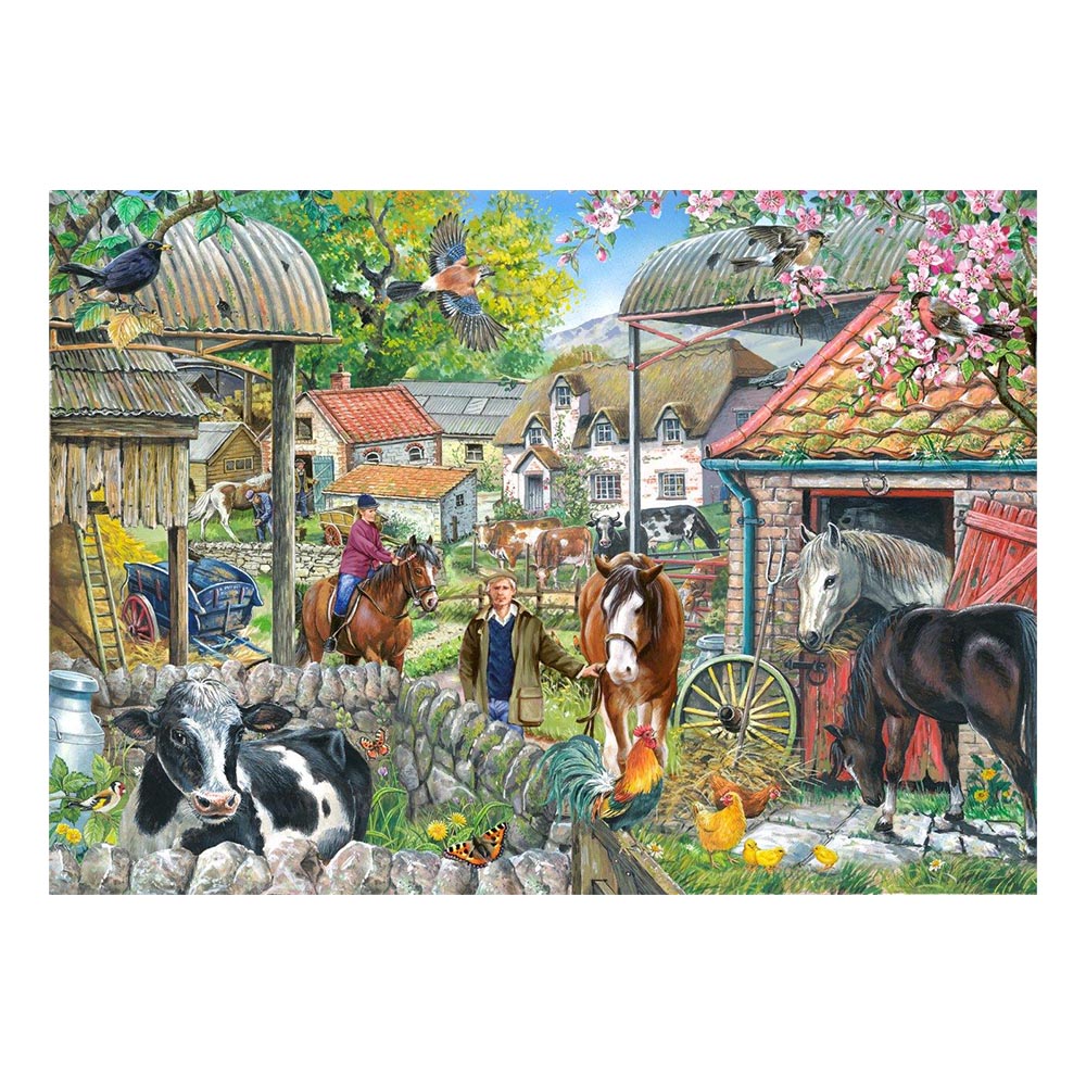 Horseshoe Farm BIG 250 Puzzle (3 Years +)