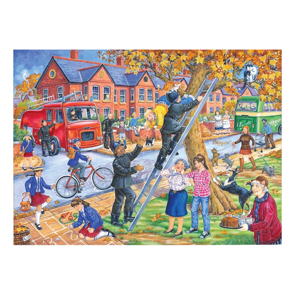 Saving Miss Kitty BIG 250 Puzzle (3 Years +)