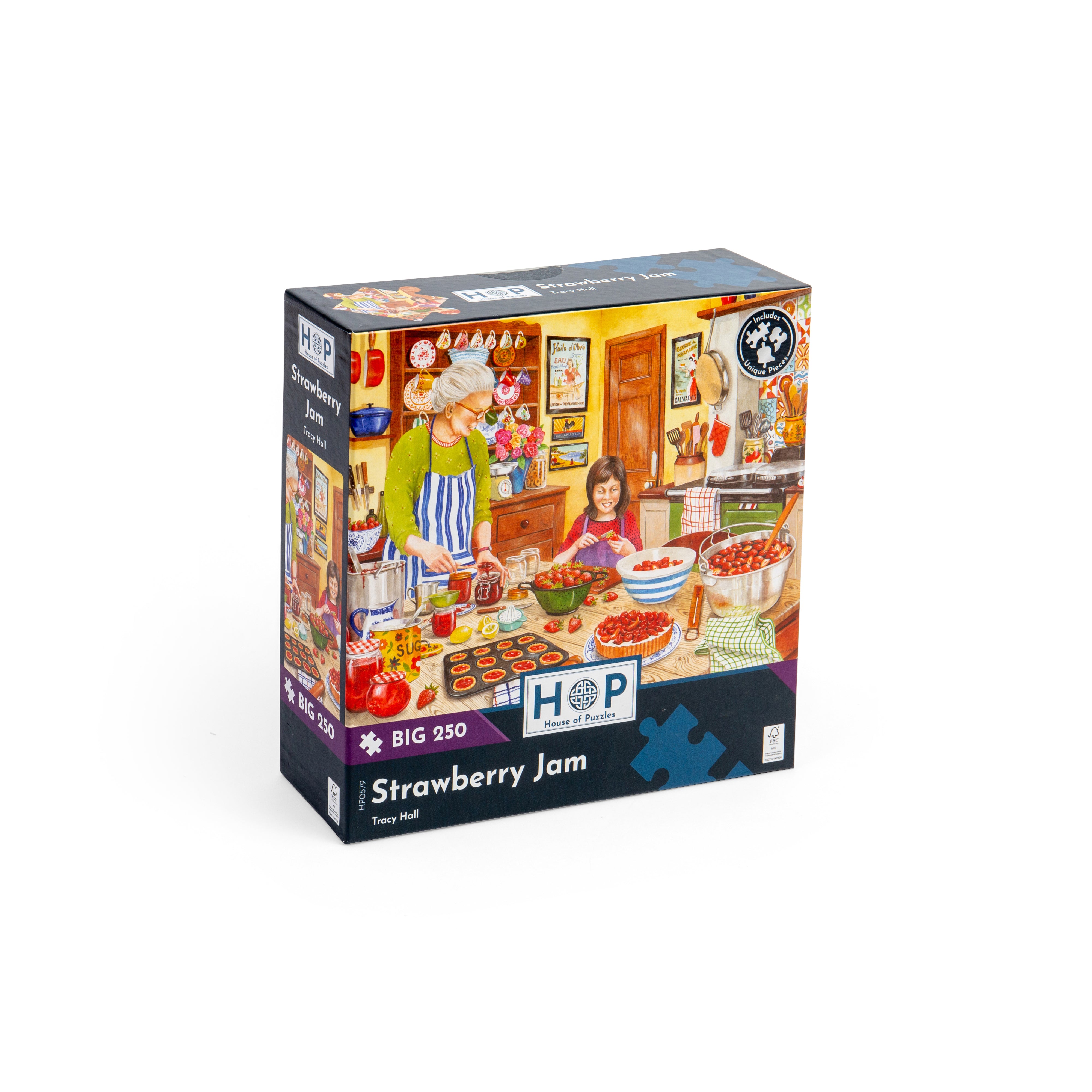 Strawberry Jam BIG 250 Puzzle (3 Years +)