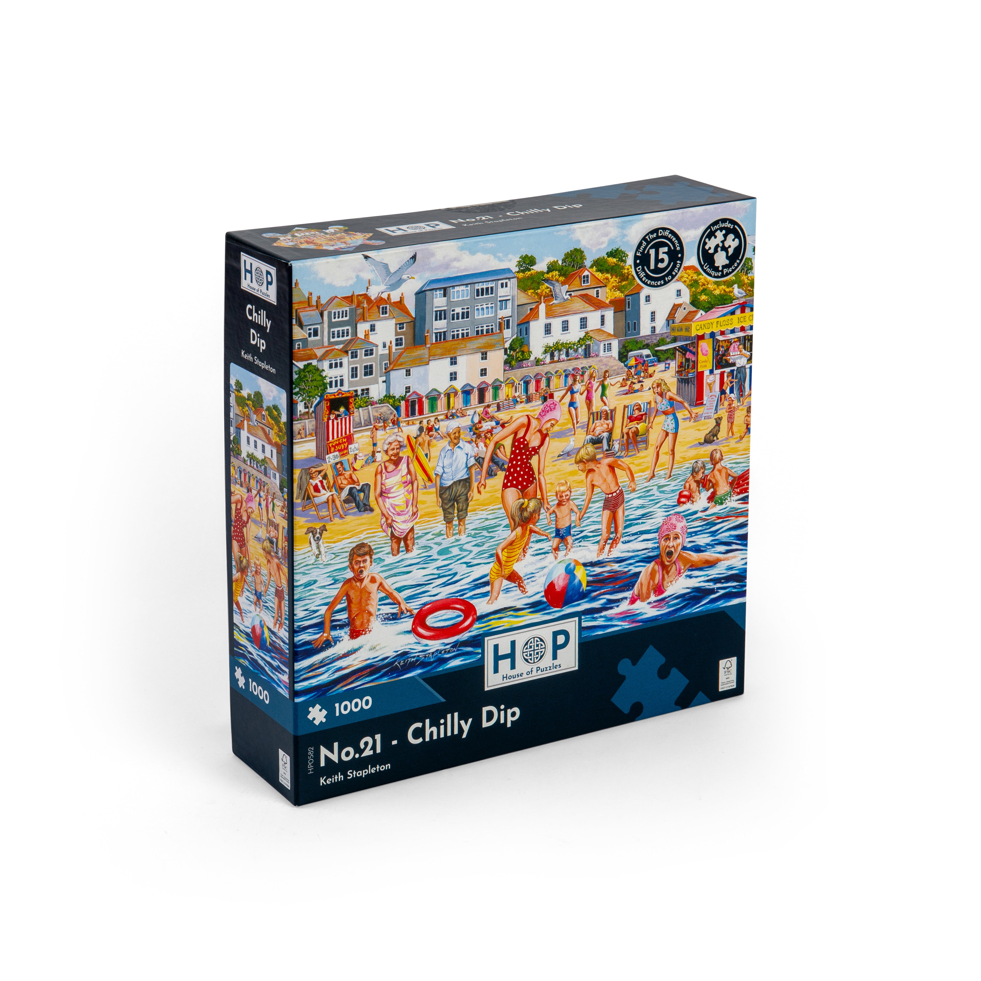 No.21 - Chilly Dip 1000 Piece Puzzle (3 Years +)