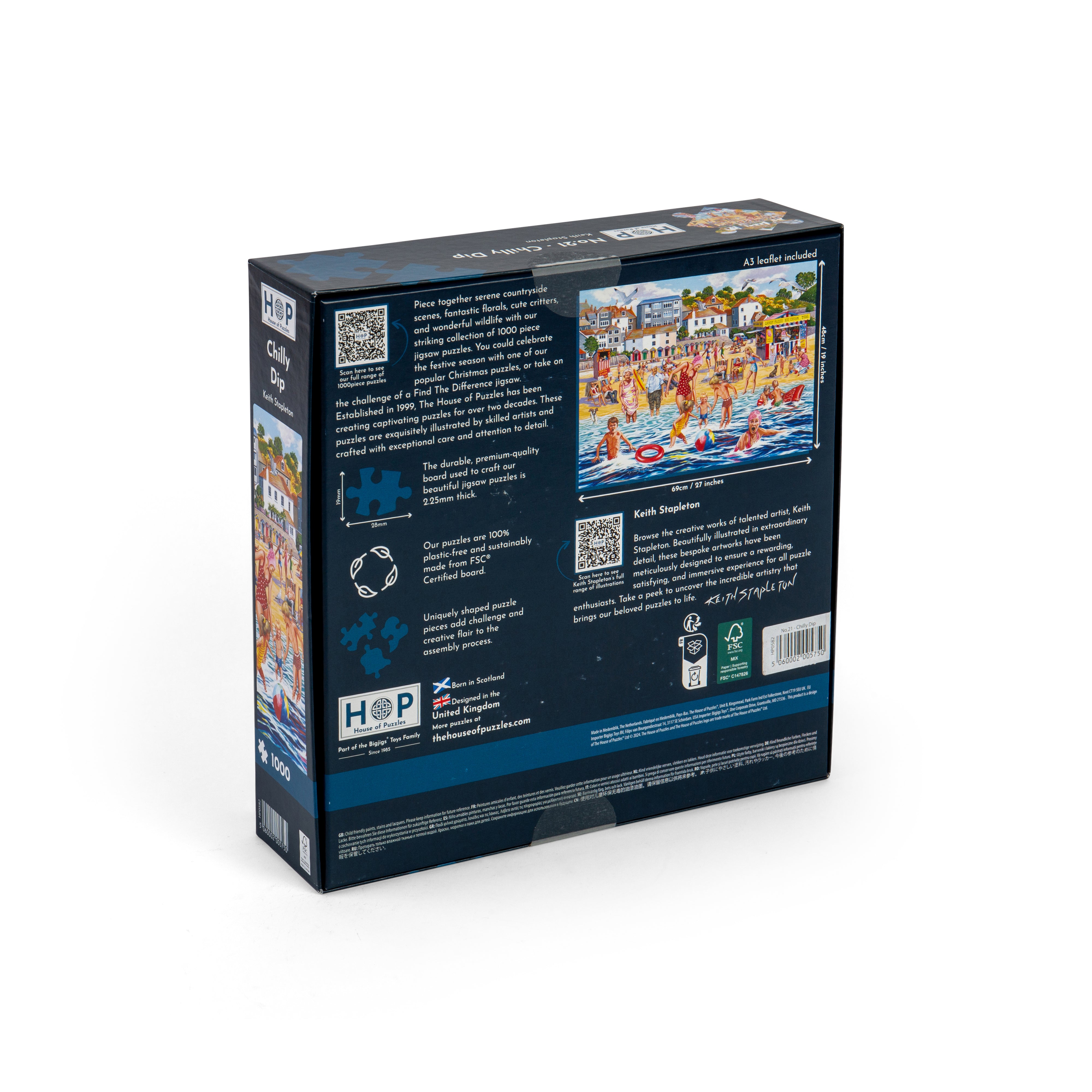No.21 - Chilly Dip 1000 Piece Puzzle (3 Years +)