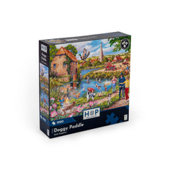 Doggy Paddle 1000 Piece Puzzle (3 Years +)