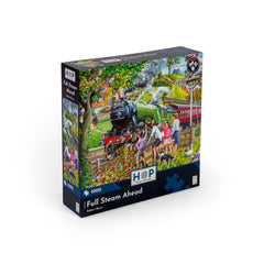 Full Steam Ahead 1000 Piece Puzzle (3 Years +)