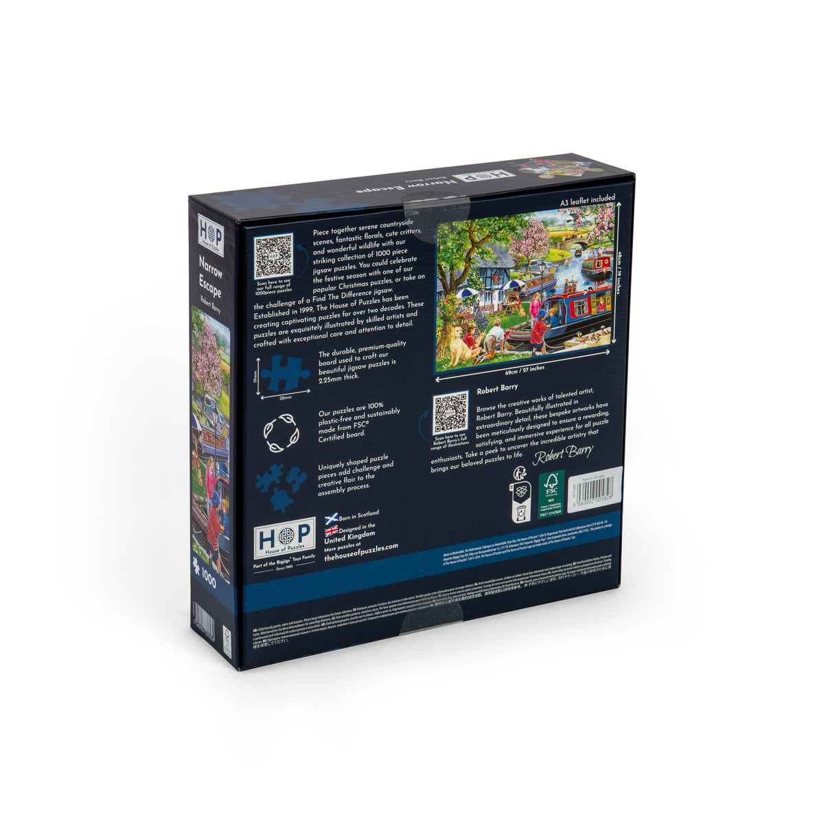 Narrow Escape 1000 Piece Puzzle (3 Years +)