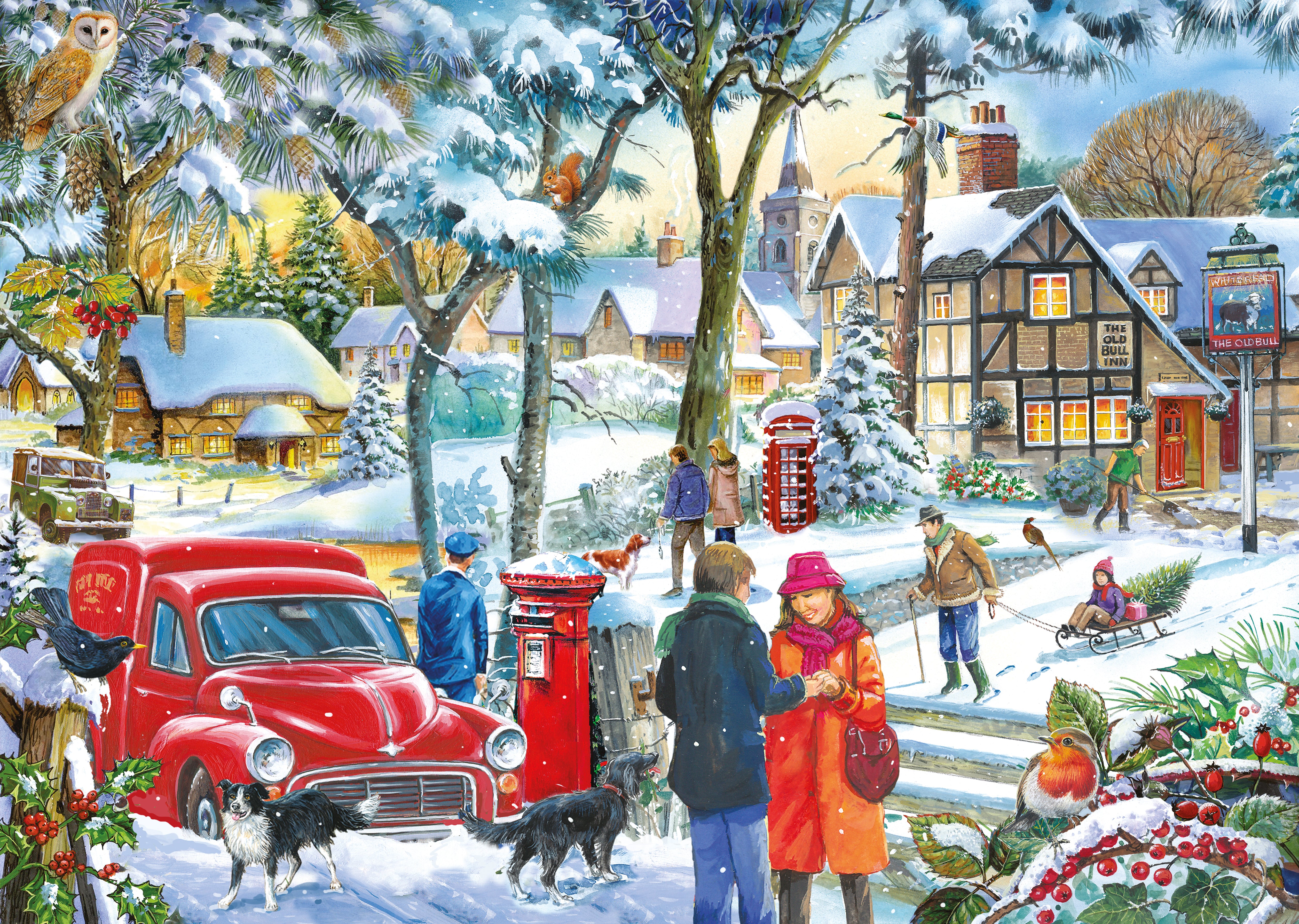Winter Wishes 1000 Piece Puzzle (3 Years +)