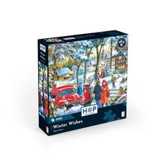 Winter Wishes 1000 Piece Puzzle (3 Years +)