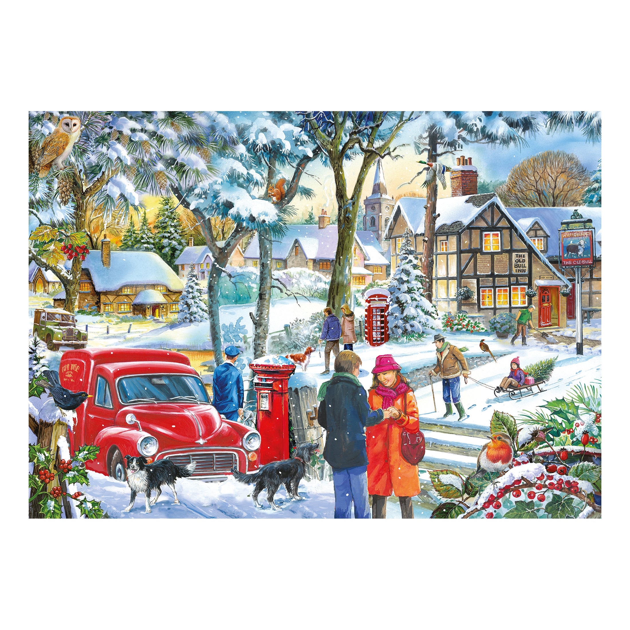 Winter Wishes 1000 Piece Puzzle (3 Years +)