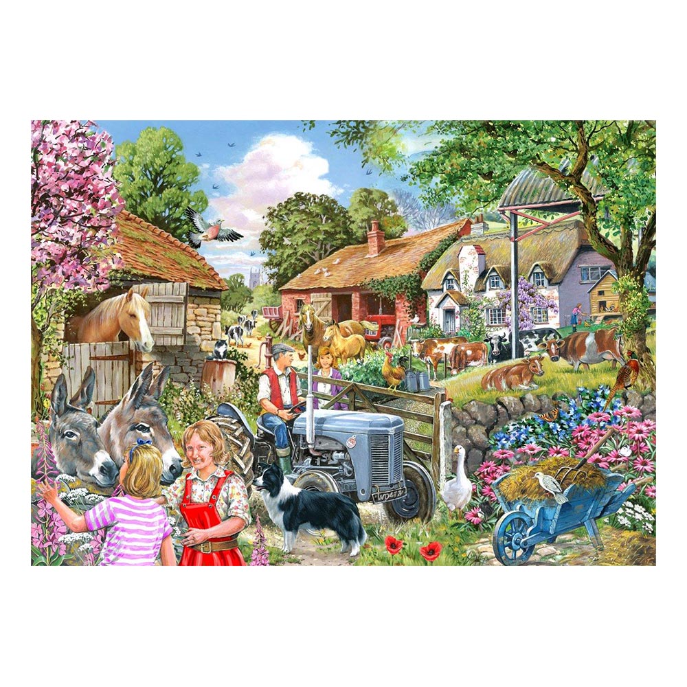 At The Farm Gate BIG 500 Puzzle (3 Years +)