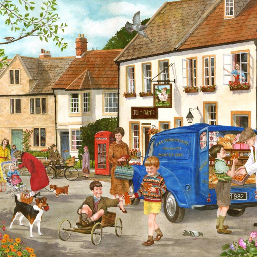 Gingerbread Boys BIG 500 Puzzle (3 Years +)