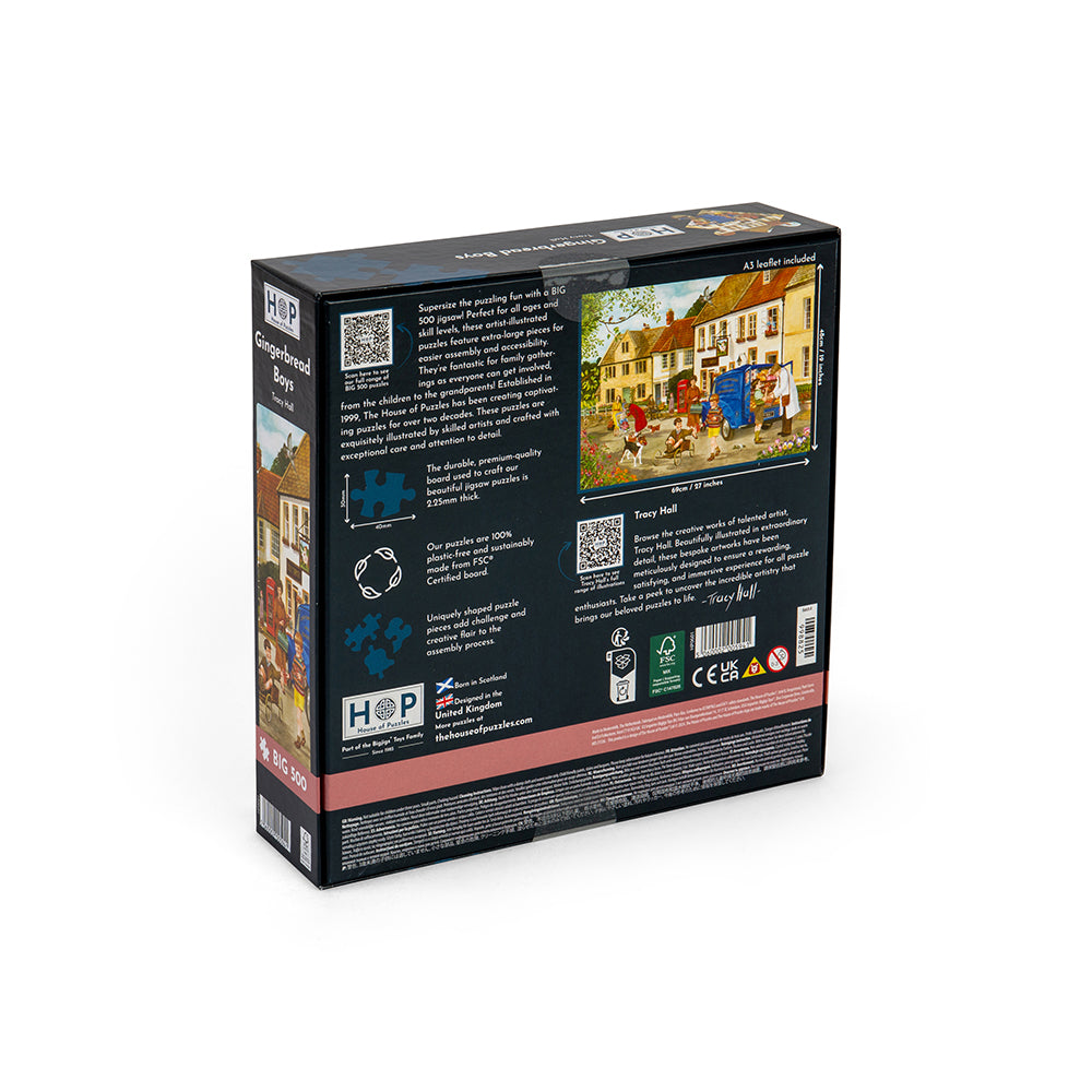 Gingerbread Boys BIG 500 Puzzle (3 Years +)