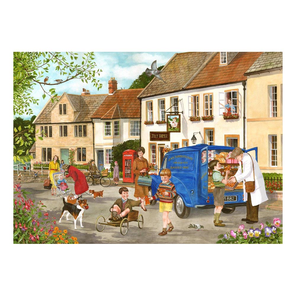Gingerbread Boys BIG 500 Puzzle (3 Years +)