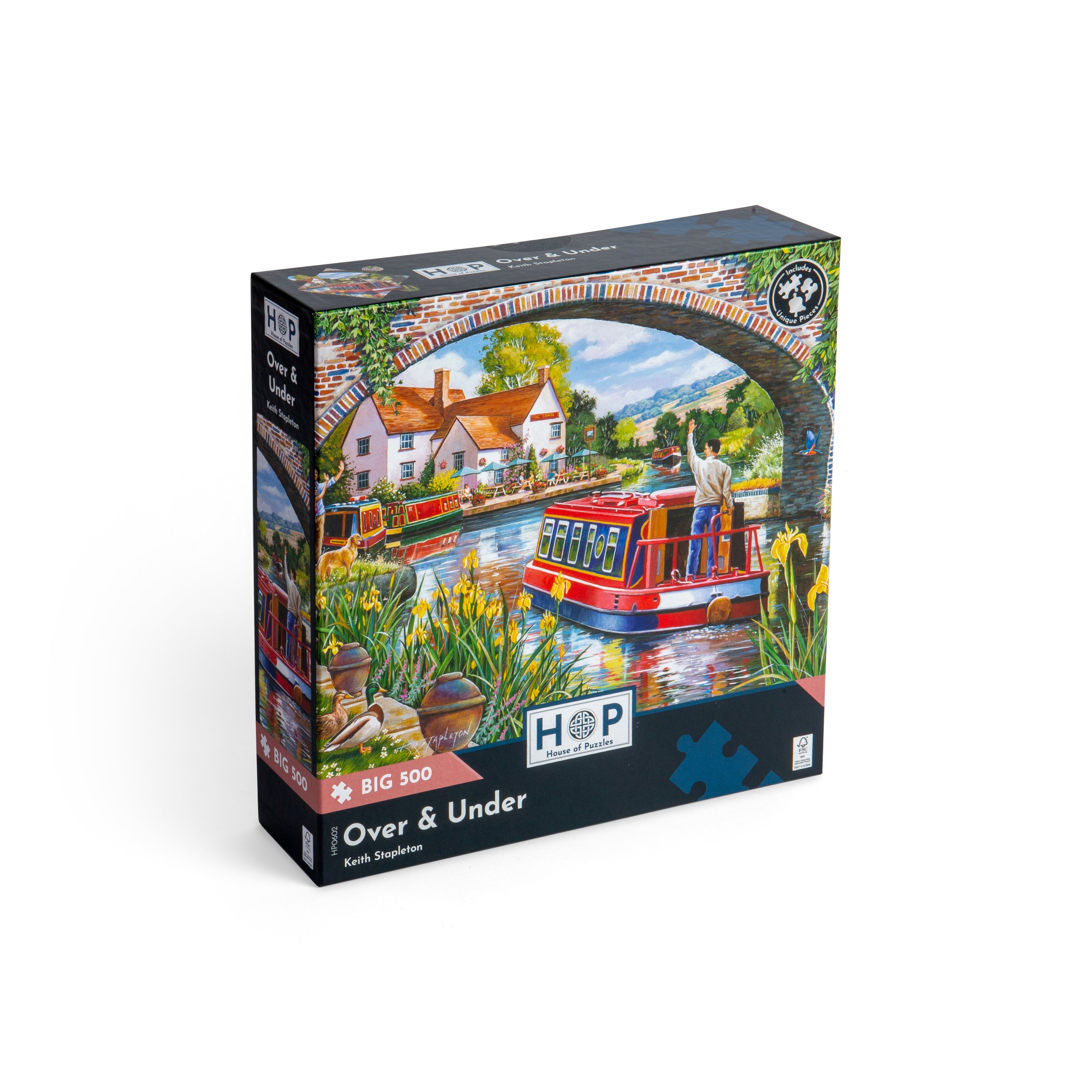 Over & Under BIG 500 Puzzle (3 Years +)