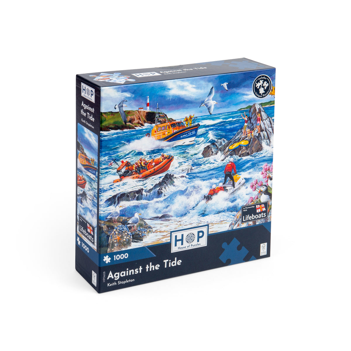 Against The Tide 1000 Piece Puzzle (3 Years +)