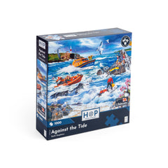 Against The Tide 1000 Piece Puzzle (3 Years +)