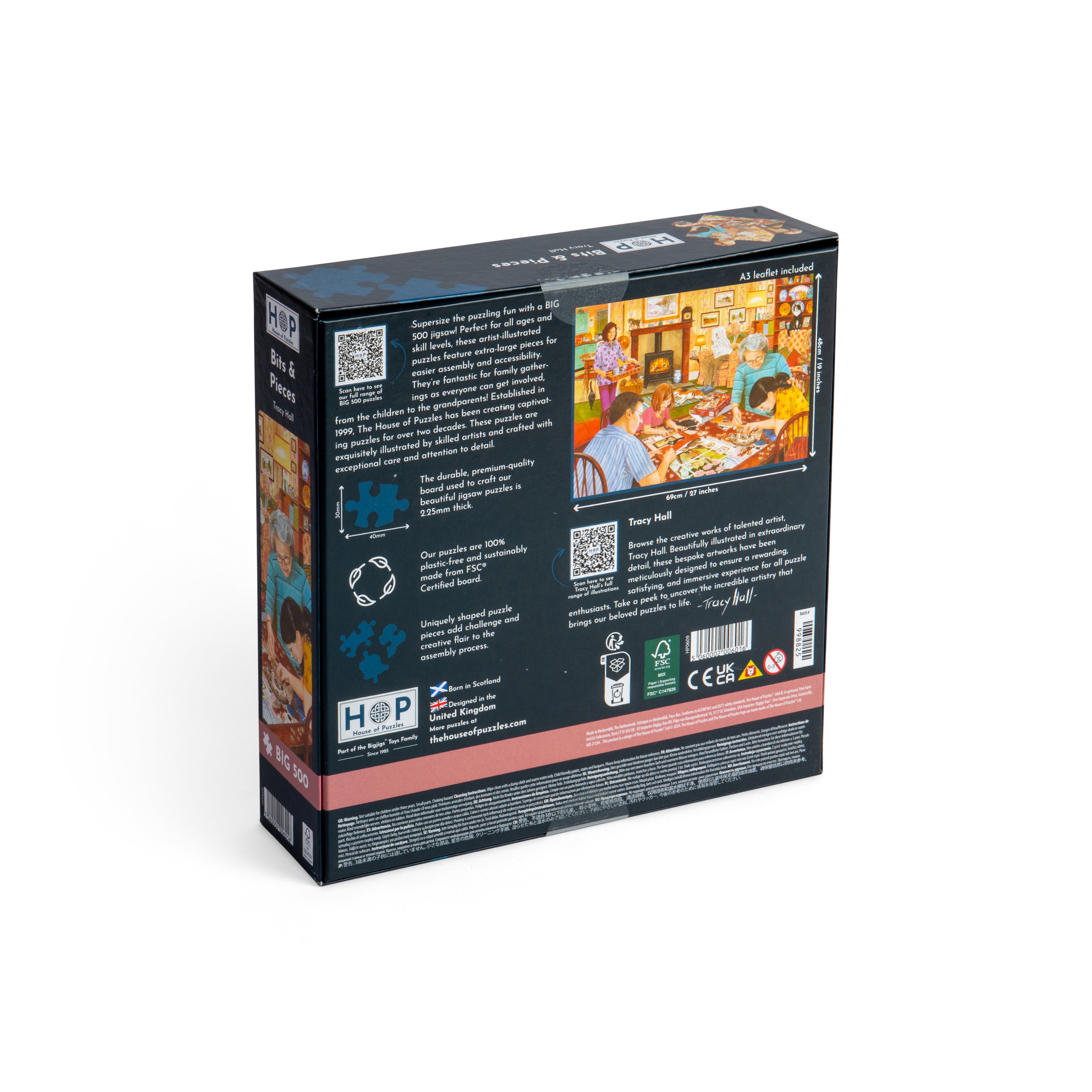 Bits & Pieces BIG 500 Puzzle (3 Years +)