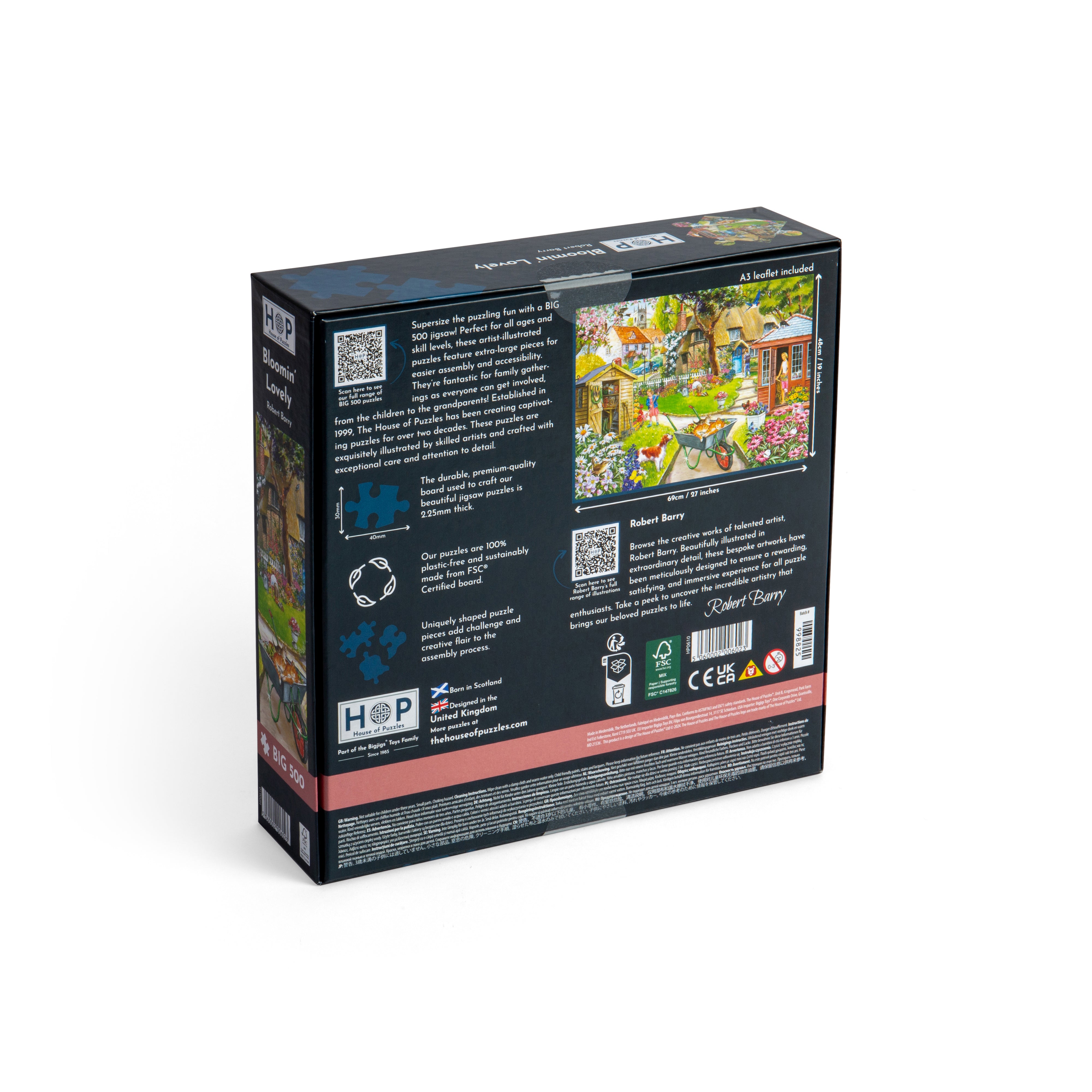 Bloomin' Lovely BIG 500 Puzzle (3 Years +)