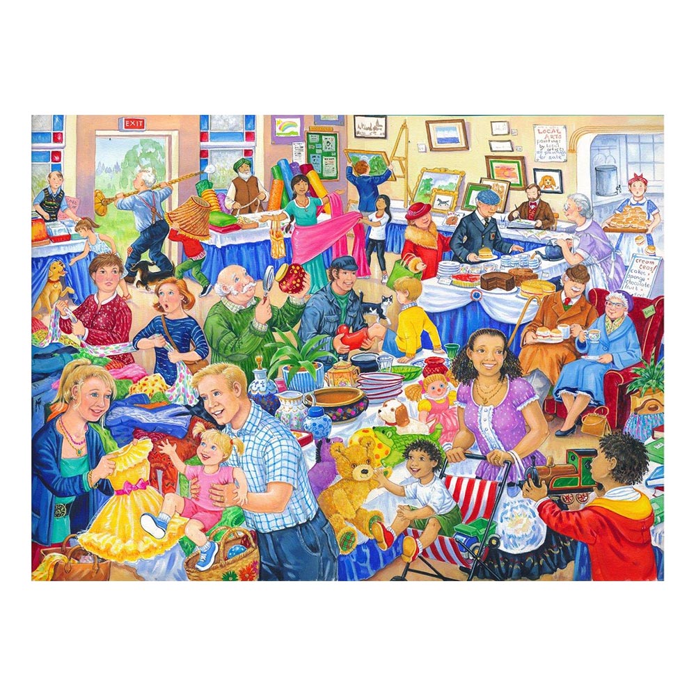 Jumble Sale BIG 500 Puzzle (3 Years +)