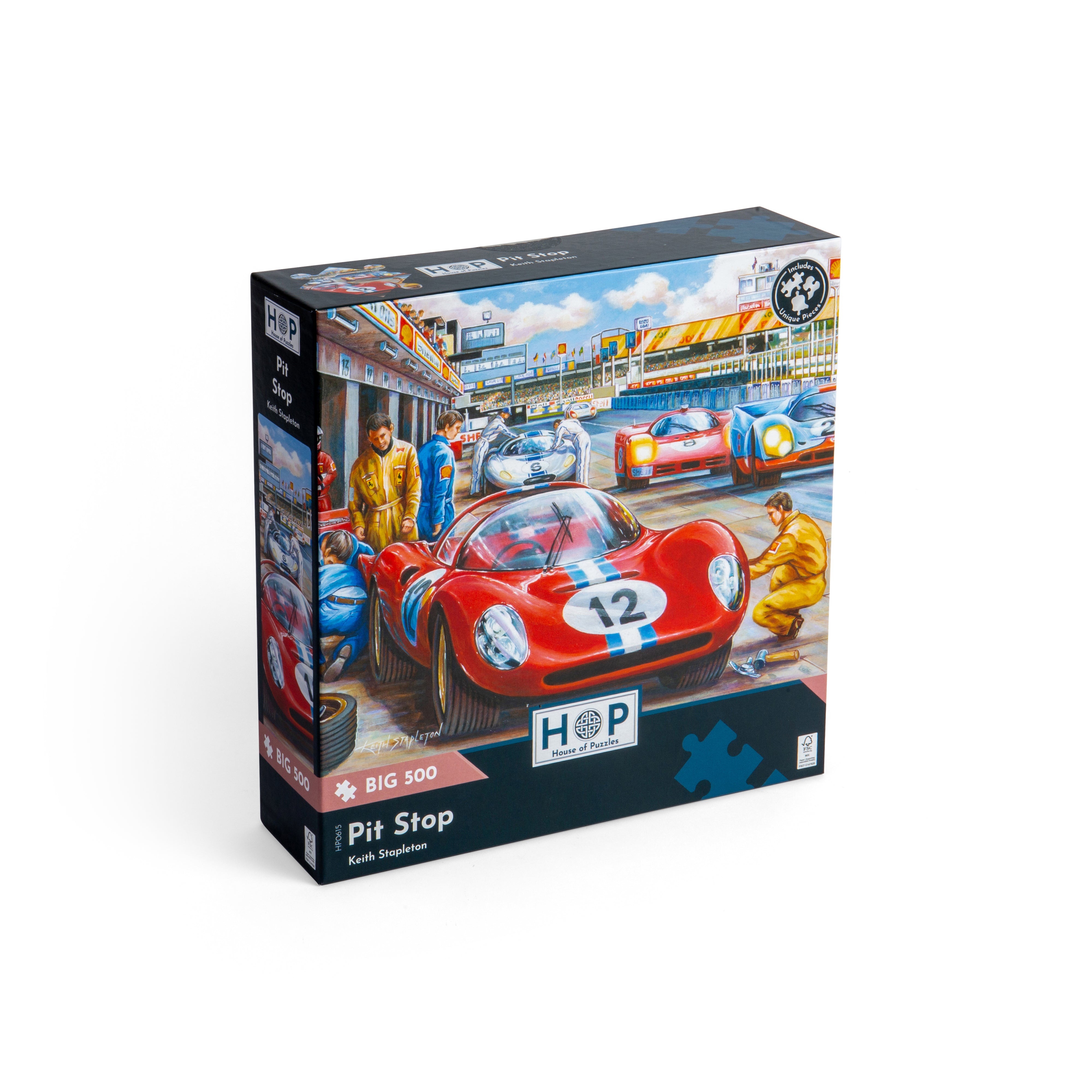 Pit Stop BIG 500 Puzzle (3 Years +)