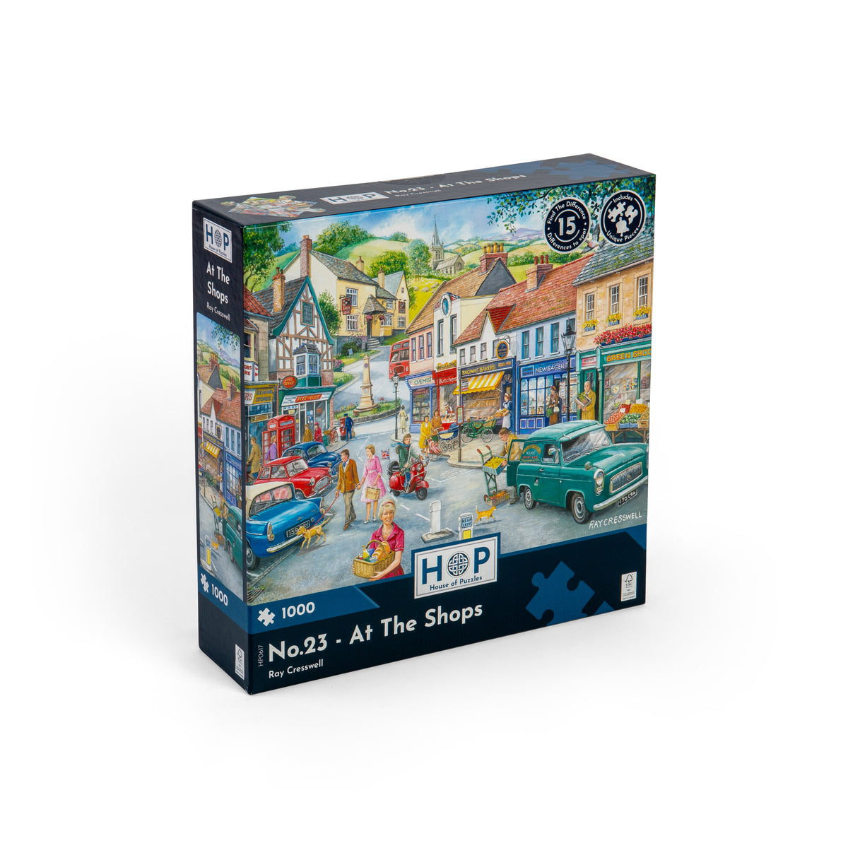 No.23 - At The Shops 1000 Piece Puzzle (3 Years +)