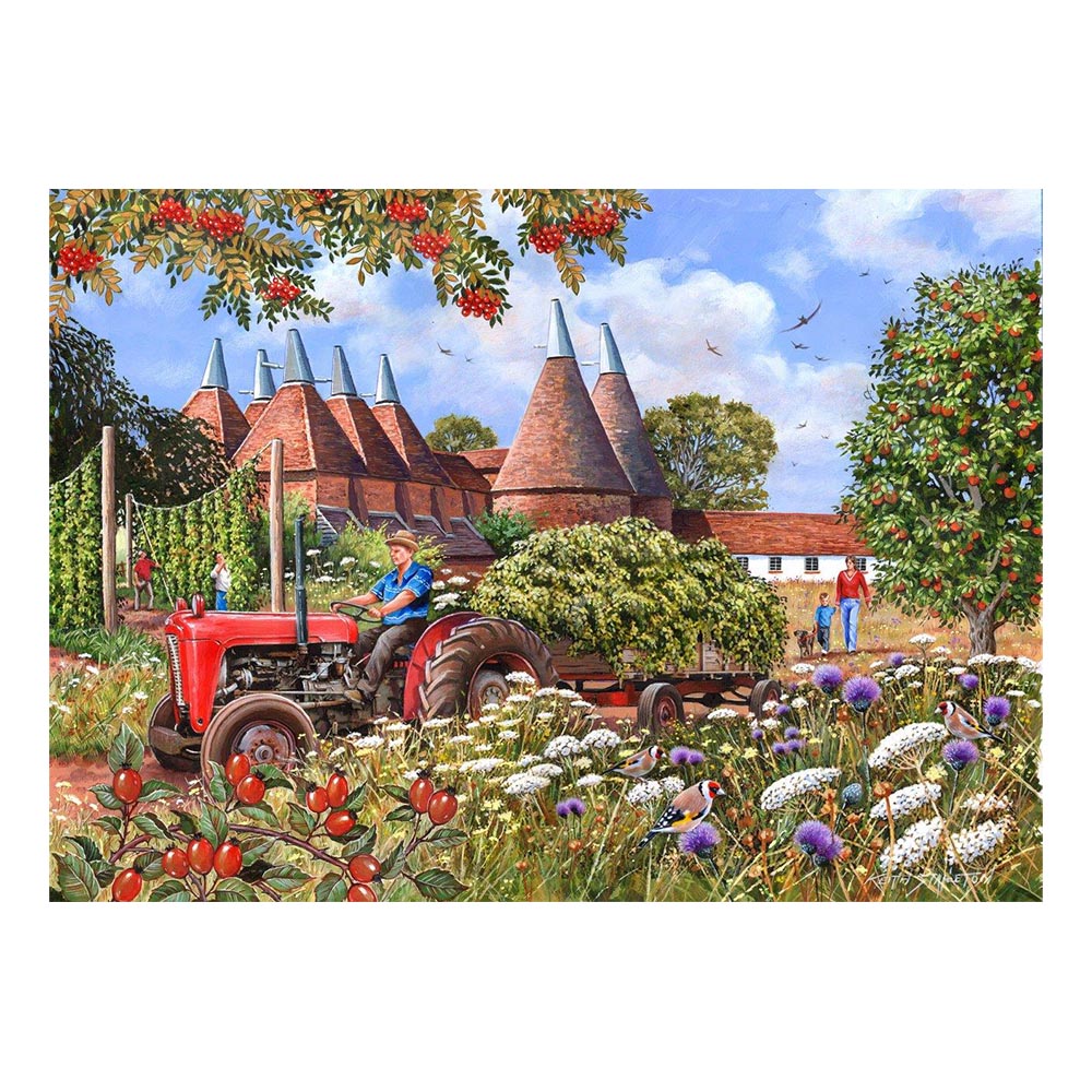 Oast Houses BIG 500 Puzzle (3 Years +)