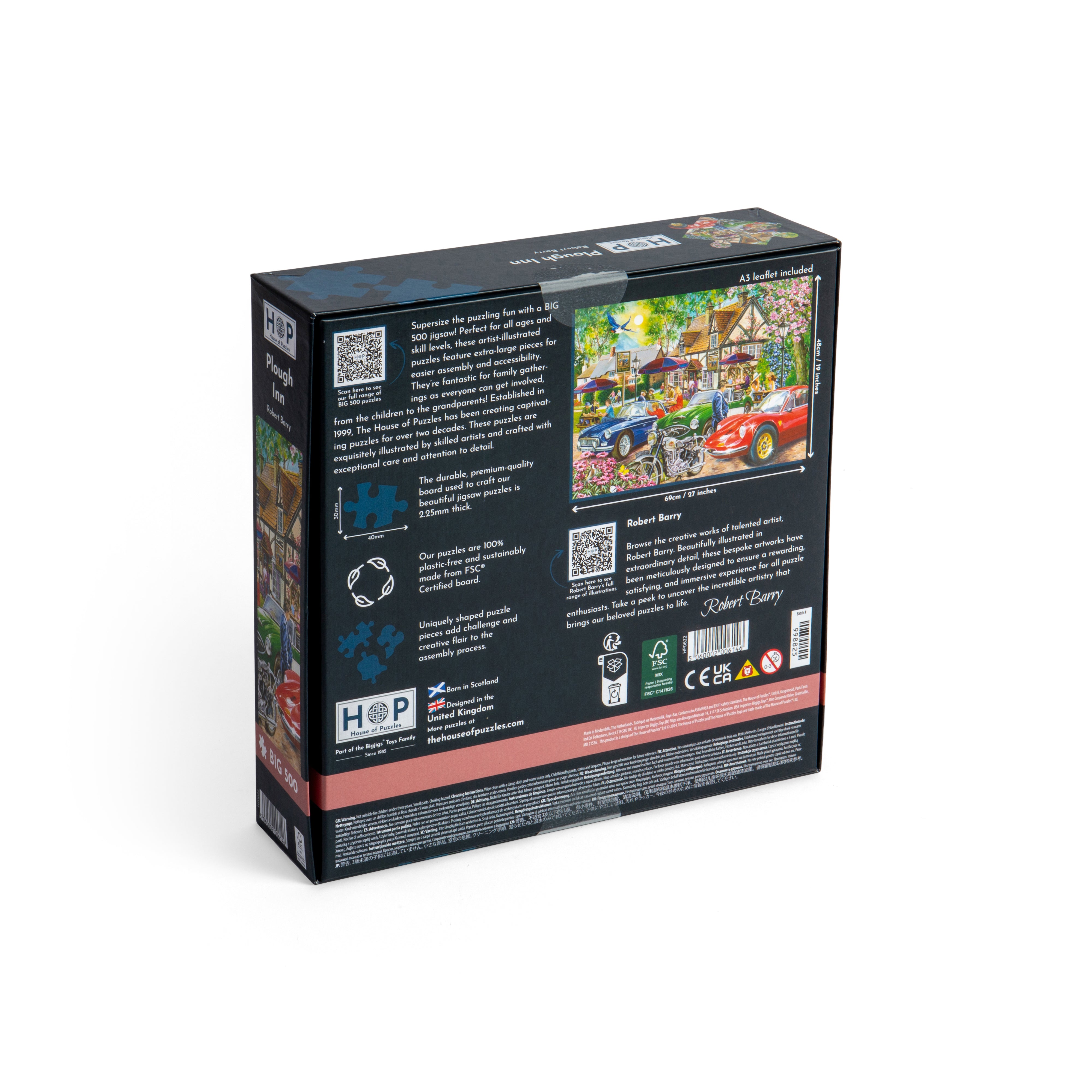 Plough Inn BIG 500 Puzzle (3 Years +)