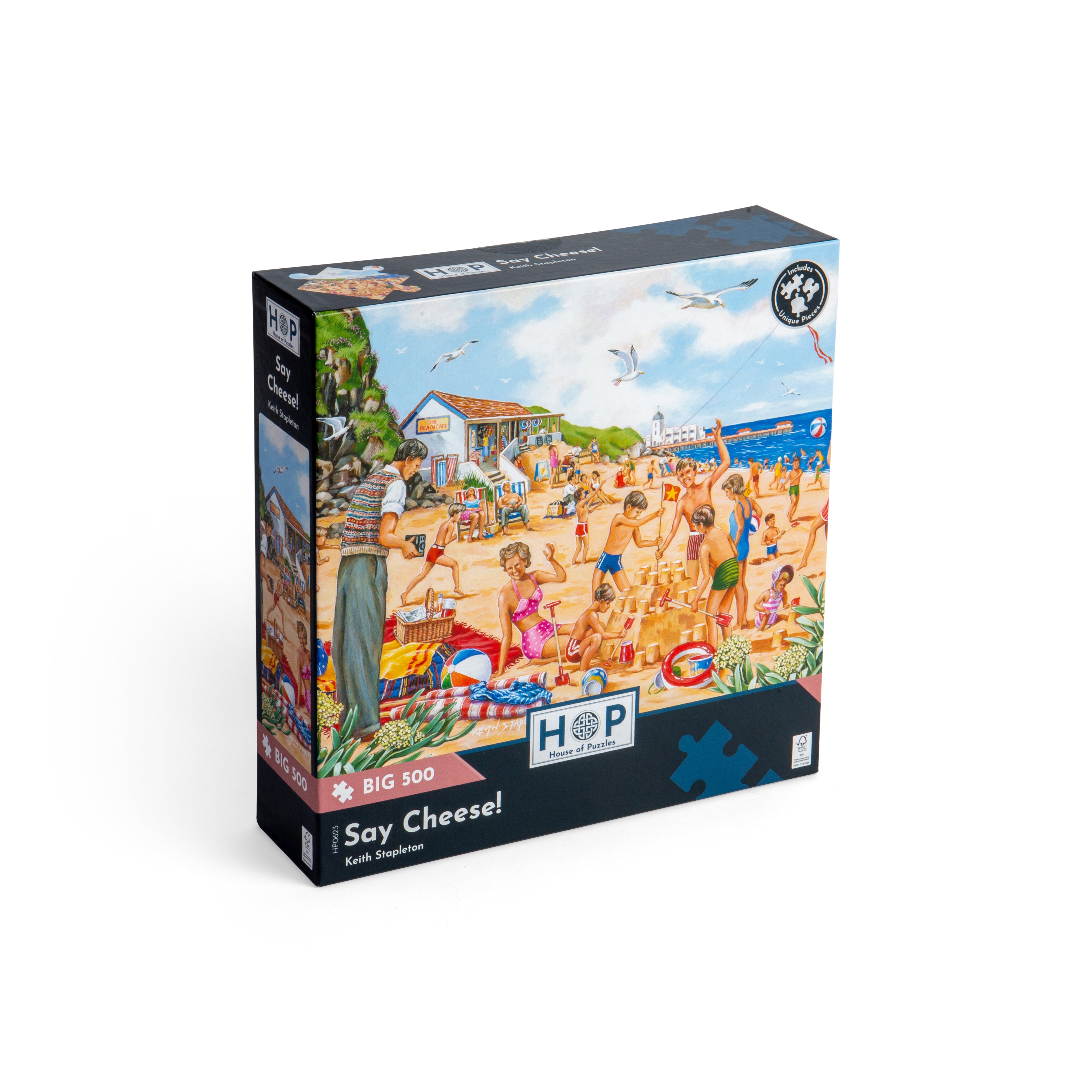Say Cheese BIG 500 Puzzle (3 Years +)