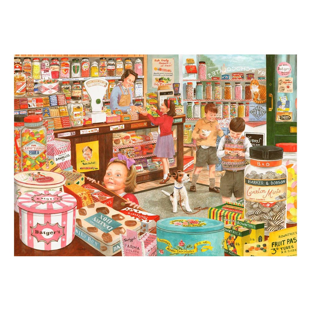Thrupenny Bits BIG 500 Puzzle (3 Years +)