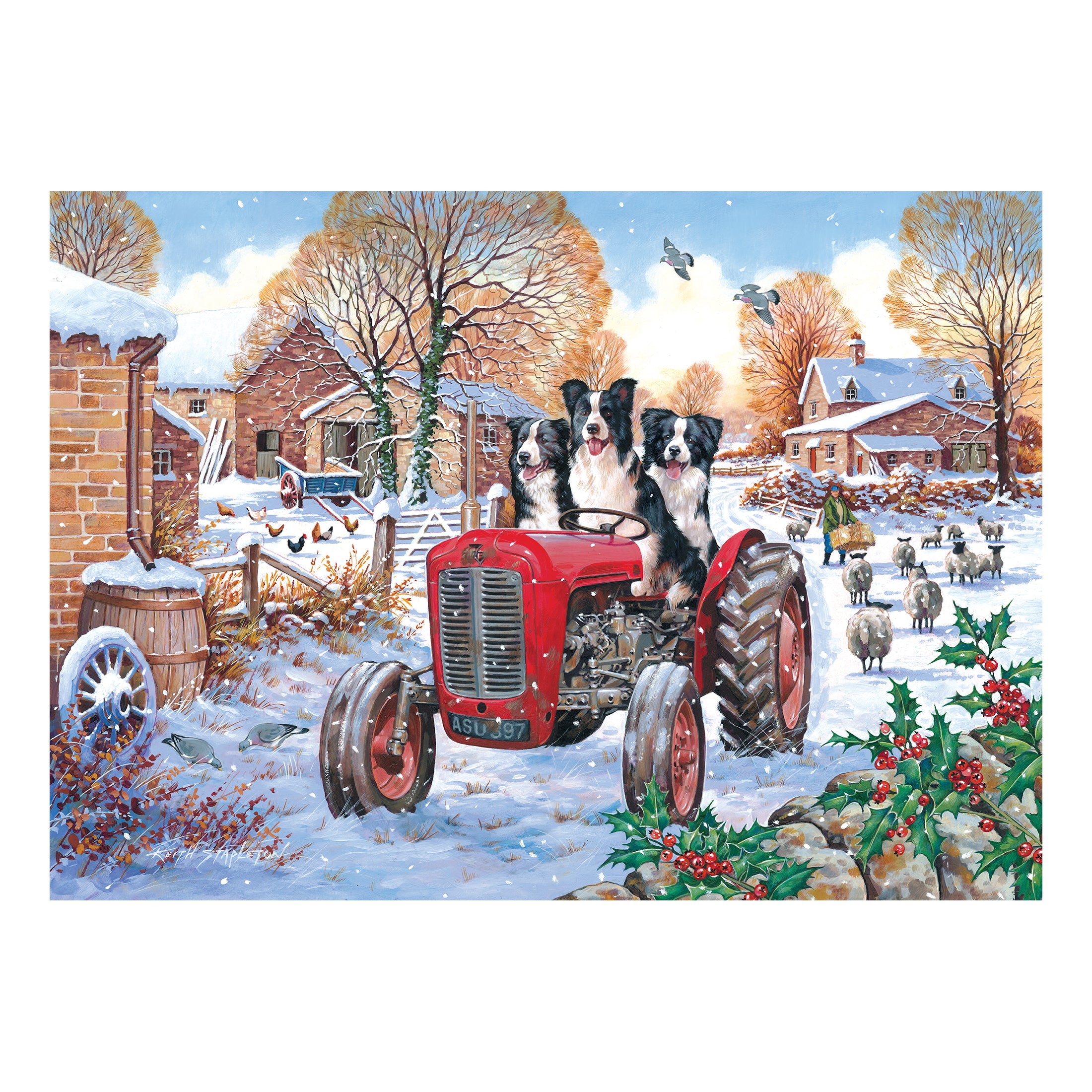 Beau, Belle & Bramble 1000 Piece Puzzle (3 Years +)