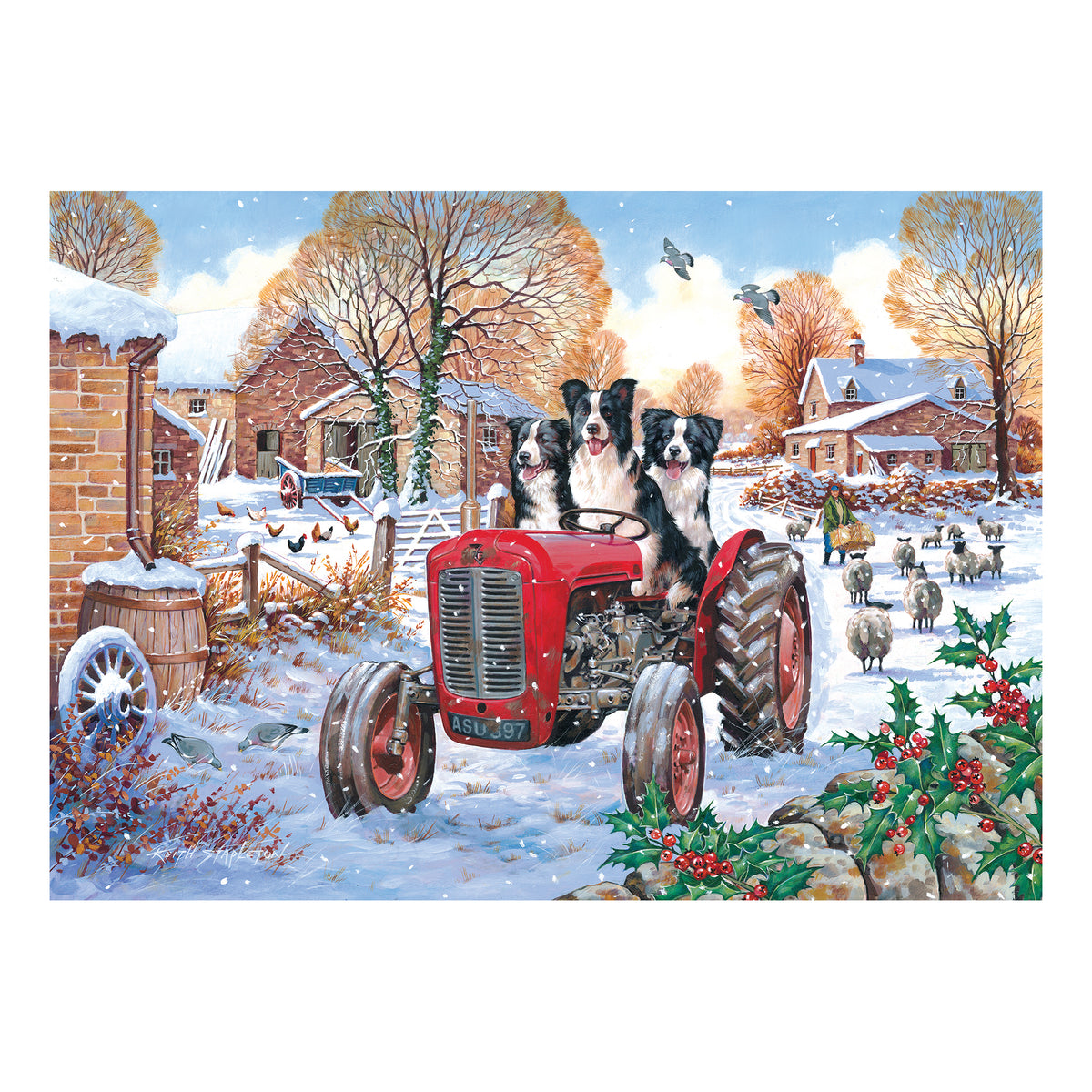 Beau, Belle & Bramble 1000 Piece Puzzle (3 Years +)