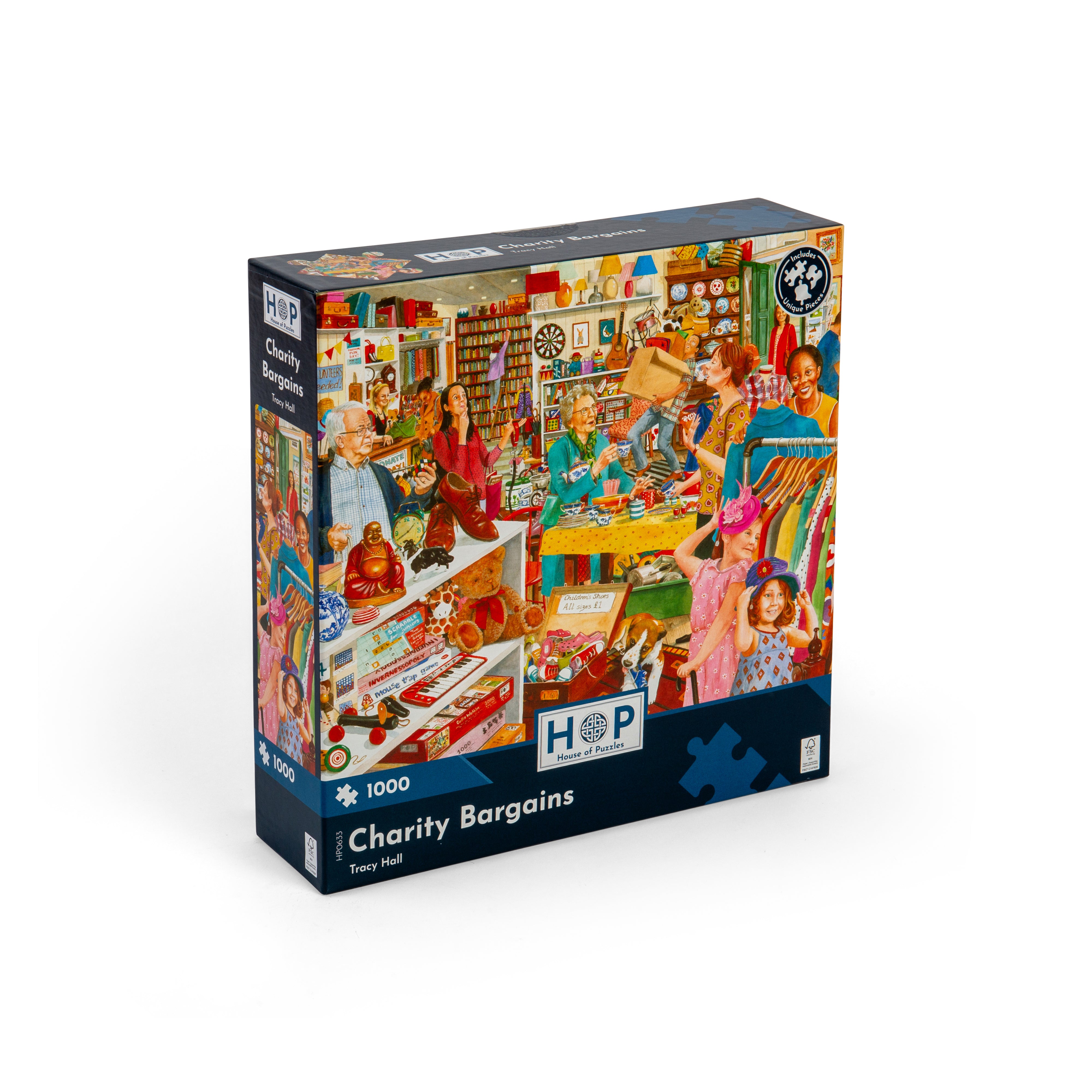 Charity Bargains 1000 Piece Puzzle (3 Years +)