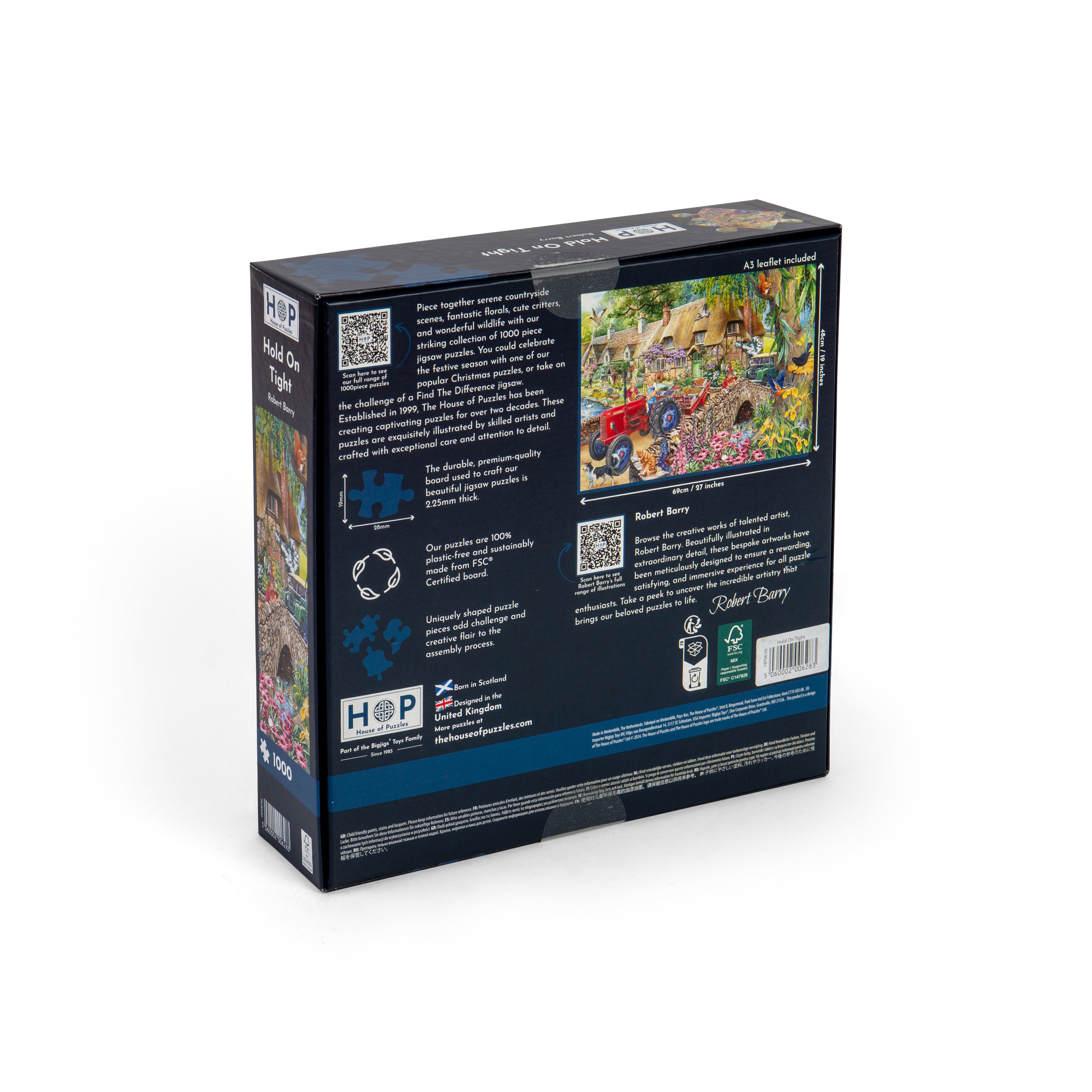 Hold On Tight 1000 Piece Puzzle (3 Years +)