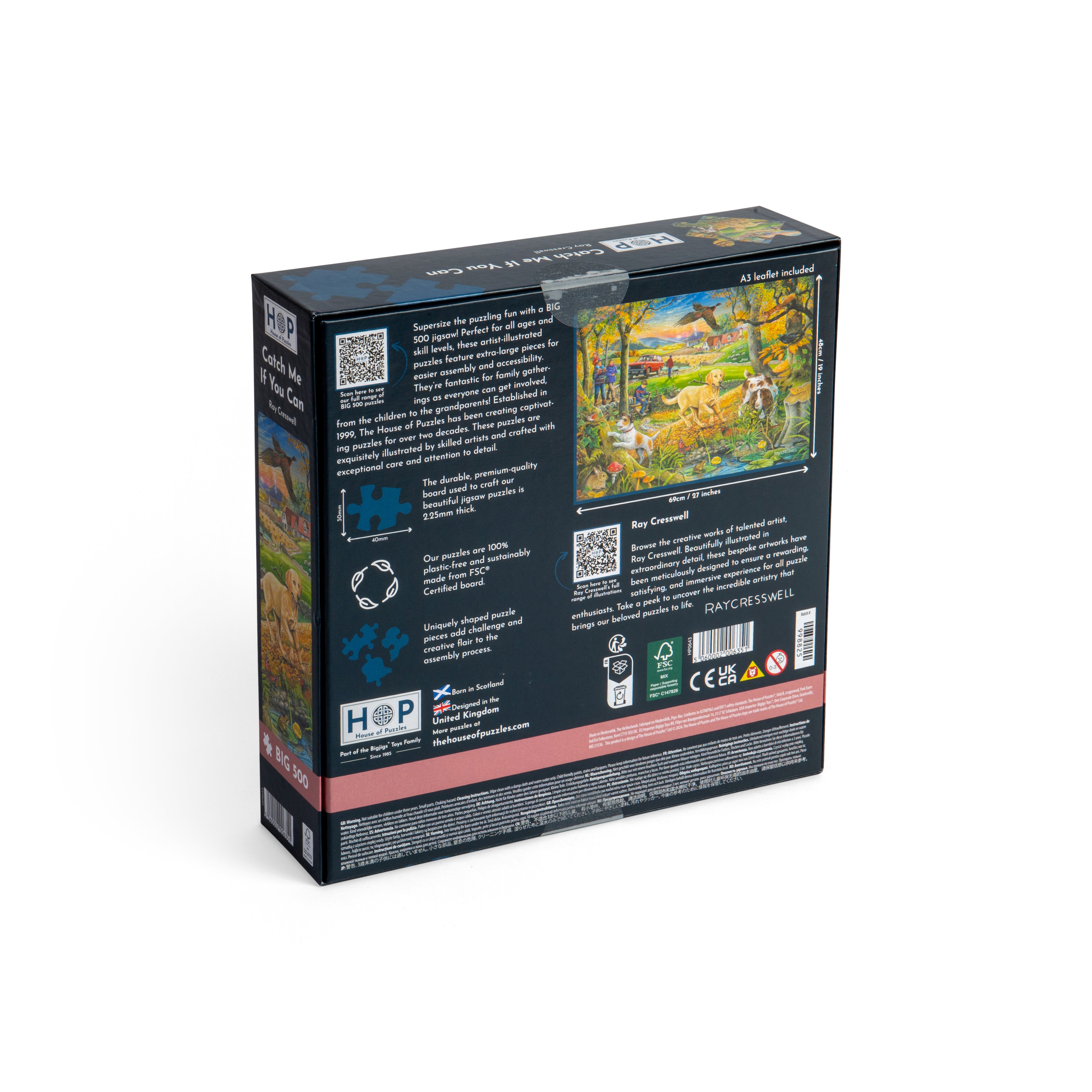 Catch Me If You Can BIG 500 Puzzle (3 Years +)