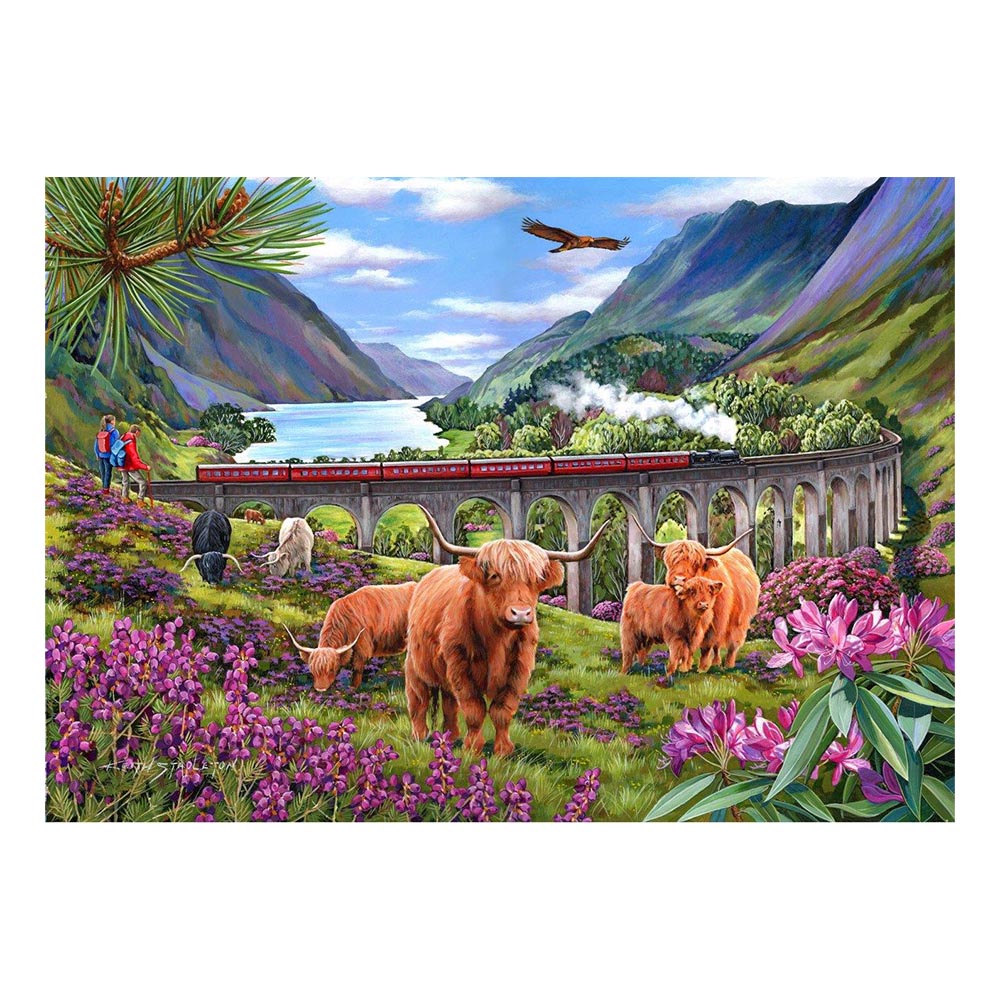 Glenfinnan Ladies BIG 500 Puzzle (3 Years +)