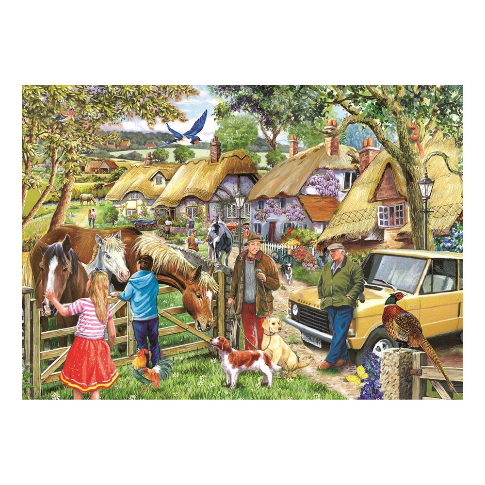 Horses & Hounds BIG 500 Puzzle (3 Years +)