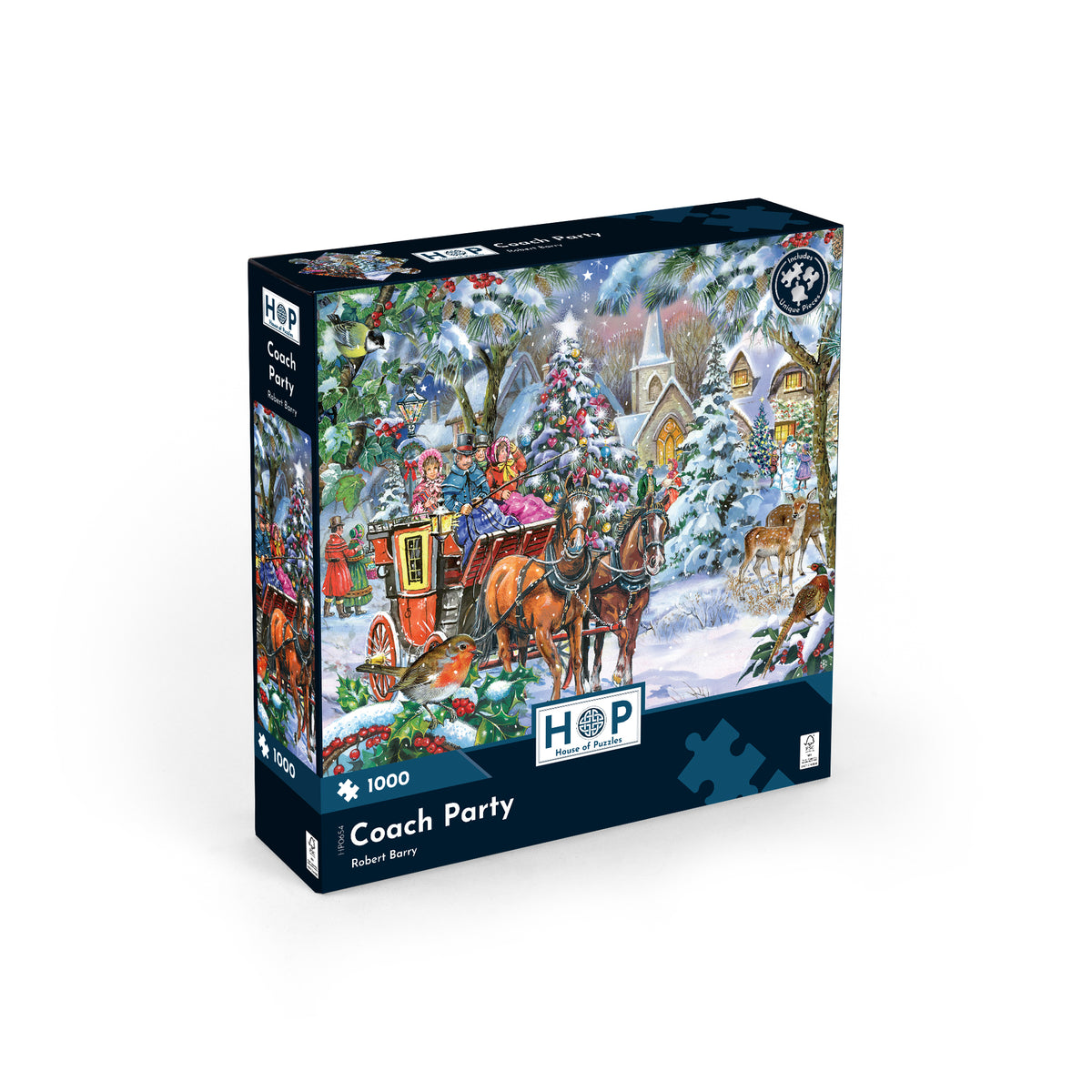 Coach Party 1000 Piece Puzzle (3 Years +)