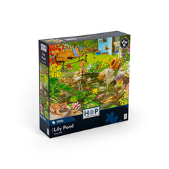 Lily Pond 1000 Piece Puzzle (3 Years +)