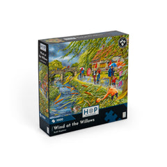 Wind at the Willows 1000 Piece Puzzle (3 Years +)