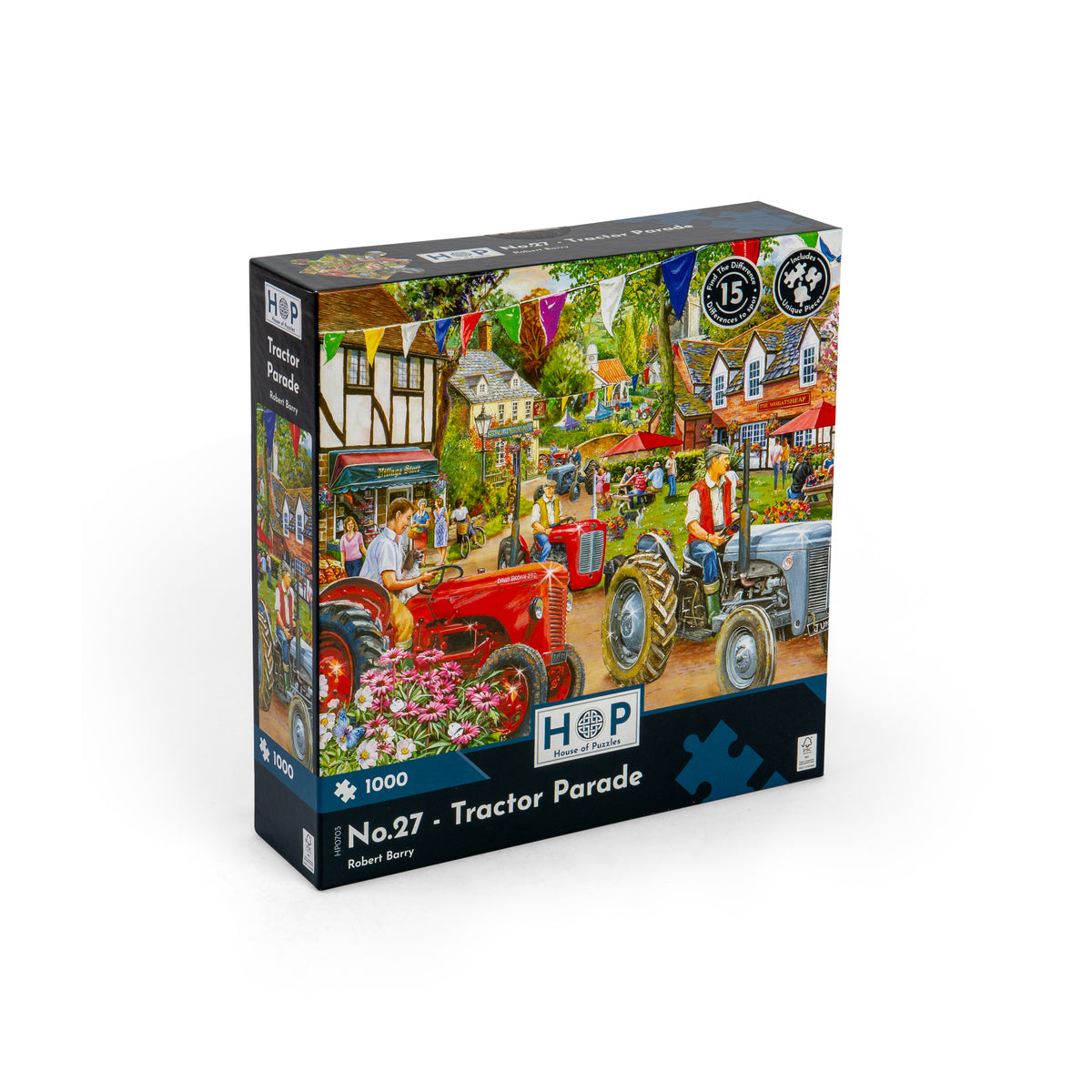 No.27 - Tractor Parade 1000 Piece Puzzle (3 Years +)
