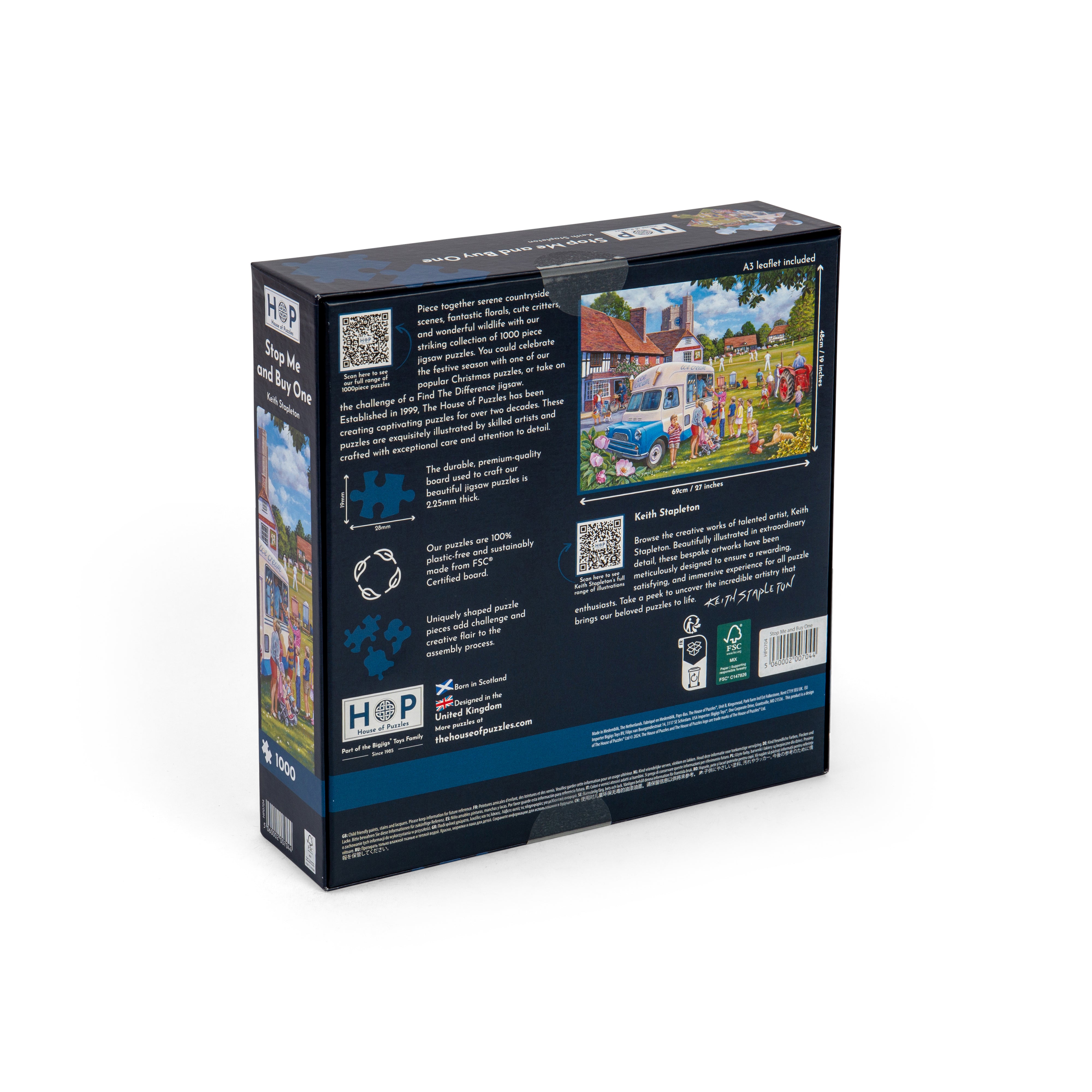 Stop Me and Buy One 1000 Piece Puzzle (3 Years +)