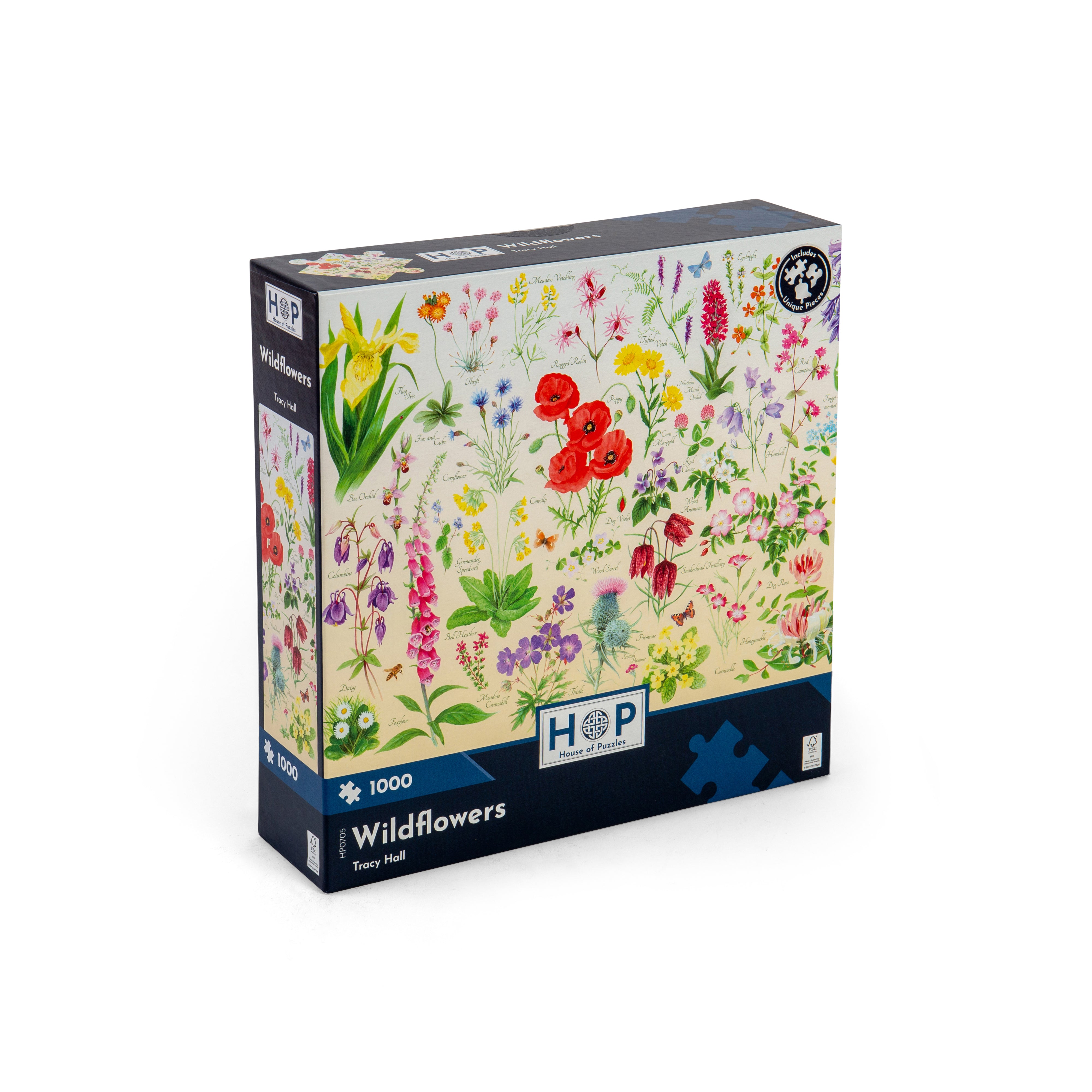 Wildflowers 1000 Piece Puzzle (3 Years +)