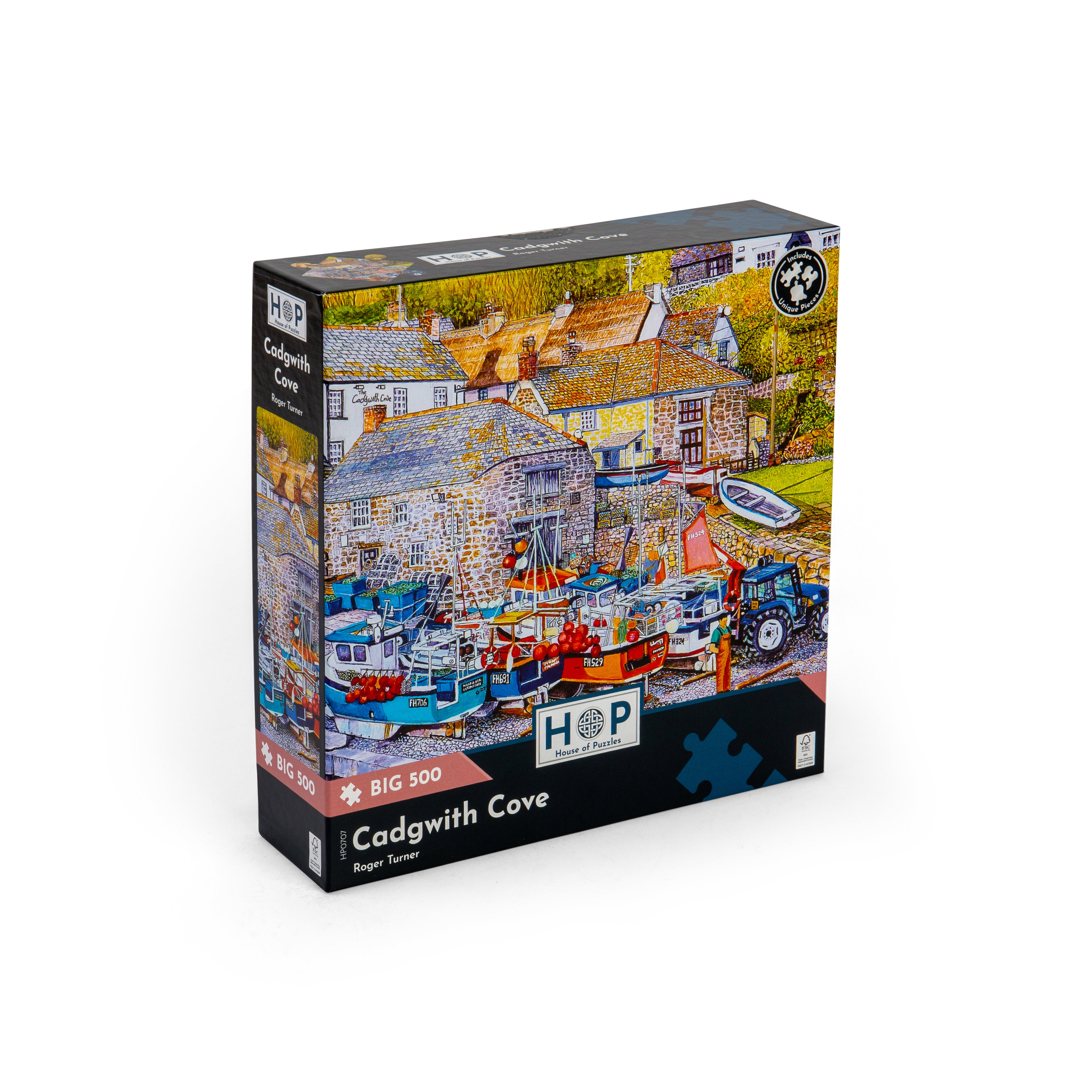 Cadgwith Cove BIG 500 Puzzle (3 Years +)