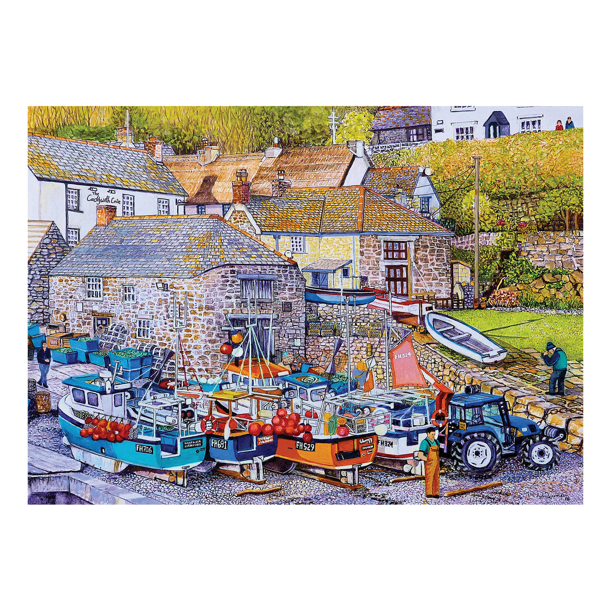 Cadgwith Cove BIG 500 Puzzle (3 Years +)