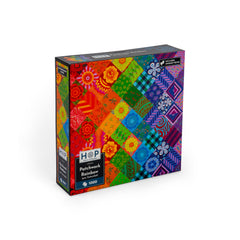 Patchwork Rainbow 1000 Piece Puzzle (3 Years +)