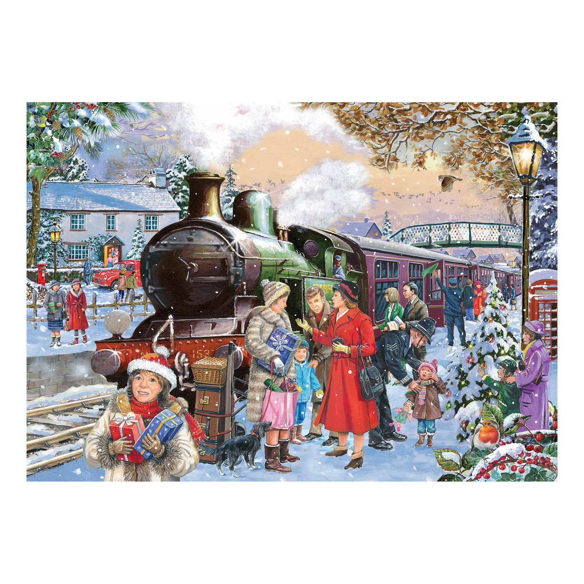 Home for Christmas BIG 500 Puzzle (3 Years +)